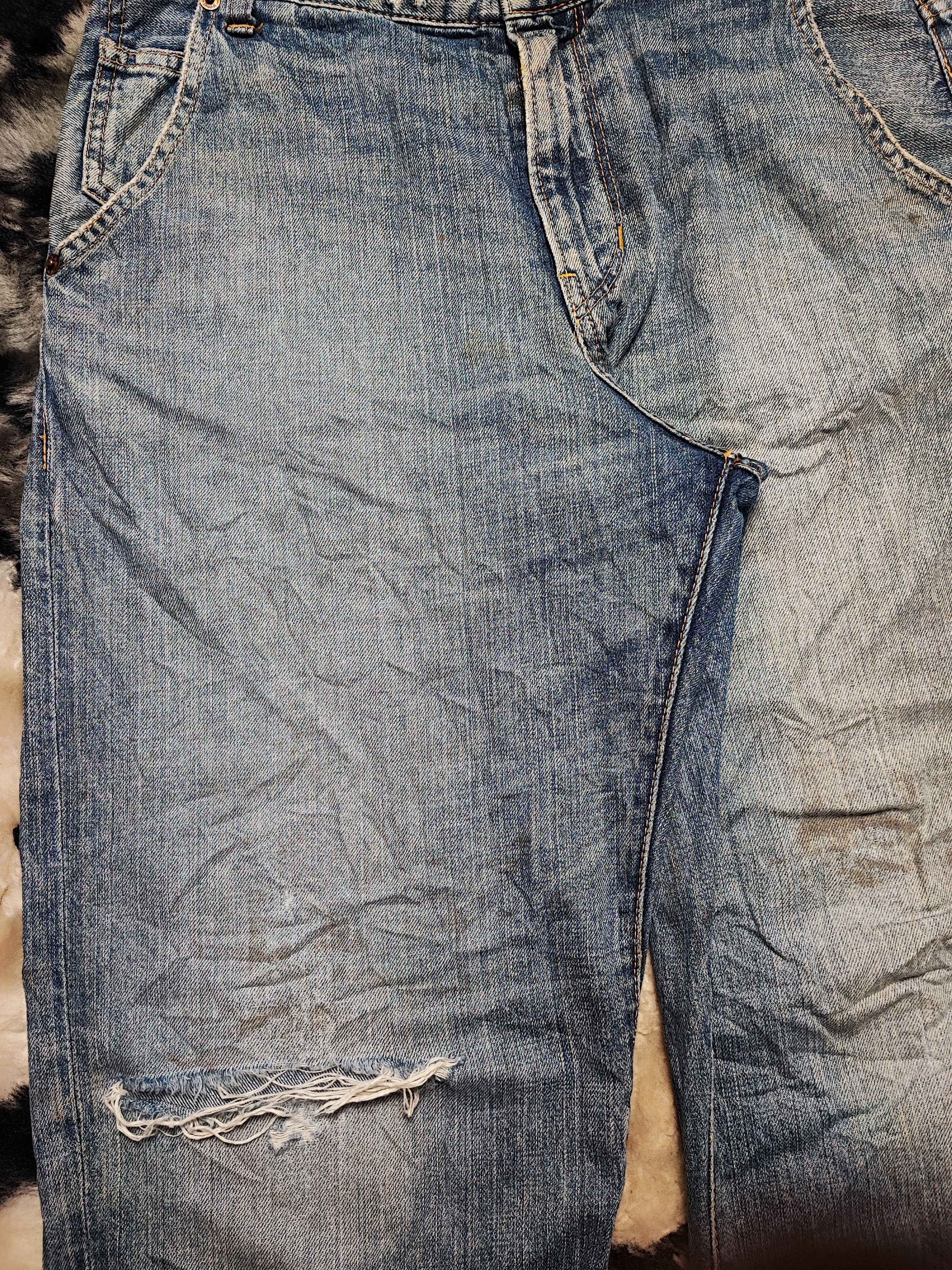 Hysteric Glamour RNA SLANG SELVEDGE DISTRESSED DENIM UNDERCOVER DESIGN Size US 30 / EU 46 - 10 Thumbnail