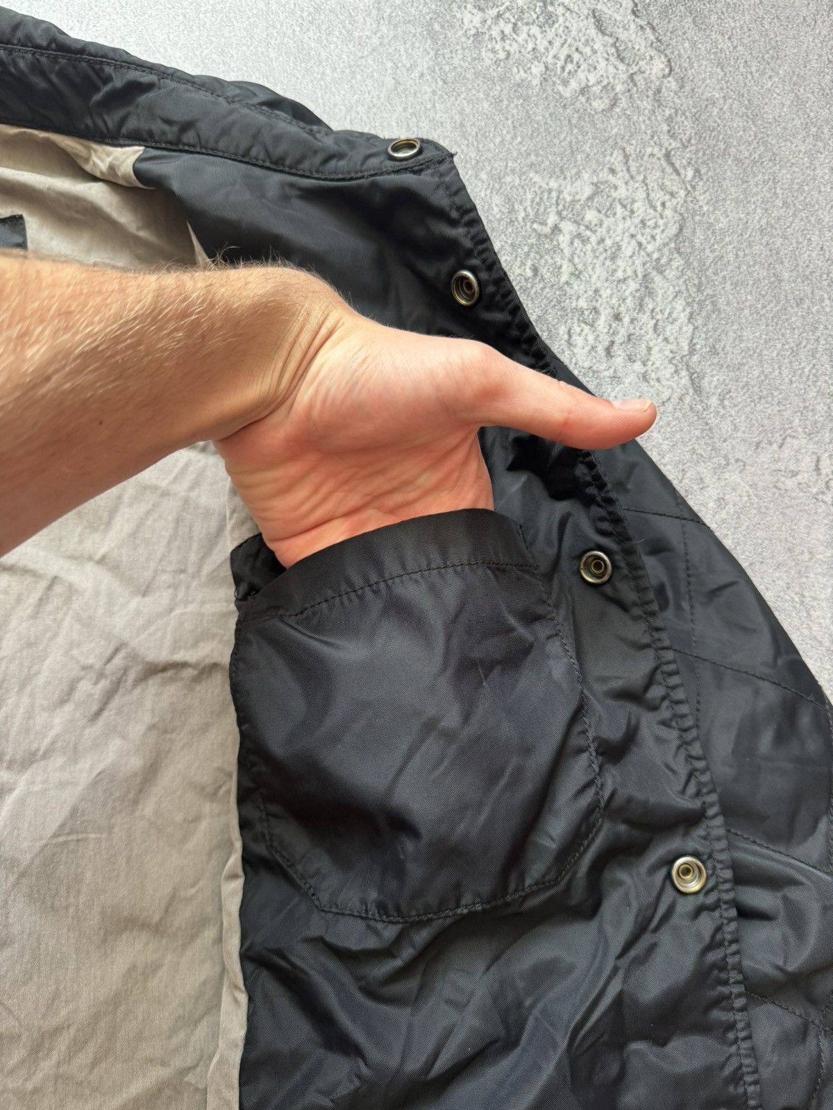 Quicksilver × Quiksilver Quiksilver S quilted jacket bomber button up surfing Size US S / EU 44-46 / 1 - 11 Thumbnail