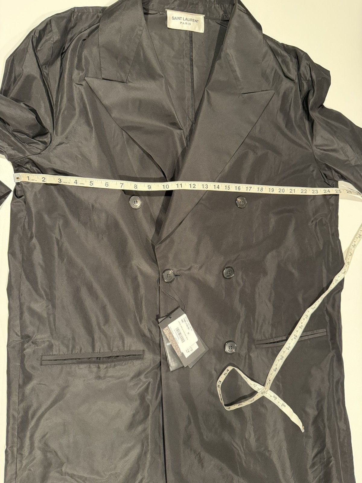 Saint Laurent Paris Saint Laurent men’s 2023 silk coat. 52/42. $4900 Size US L / EU 52-54 / 3 - 3 Thumbnail