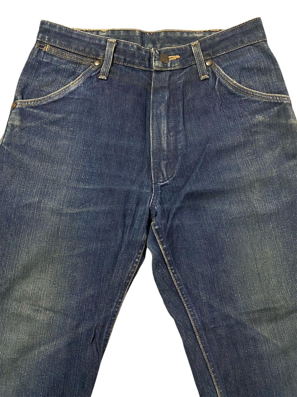 Wrangler Vintage 80s Wrangler Blue Bell Sail Cloth Sanforized Jeans Size US 28 / EU 44 - 3 Thumbnail
