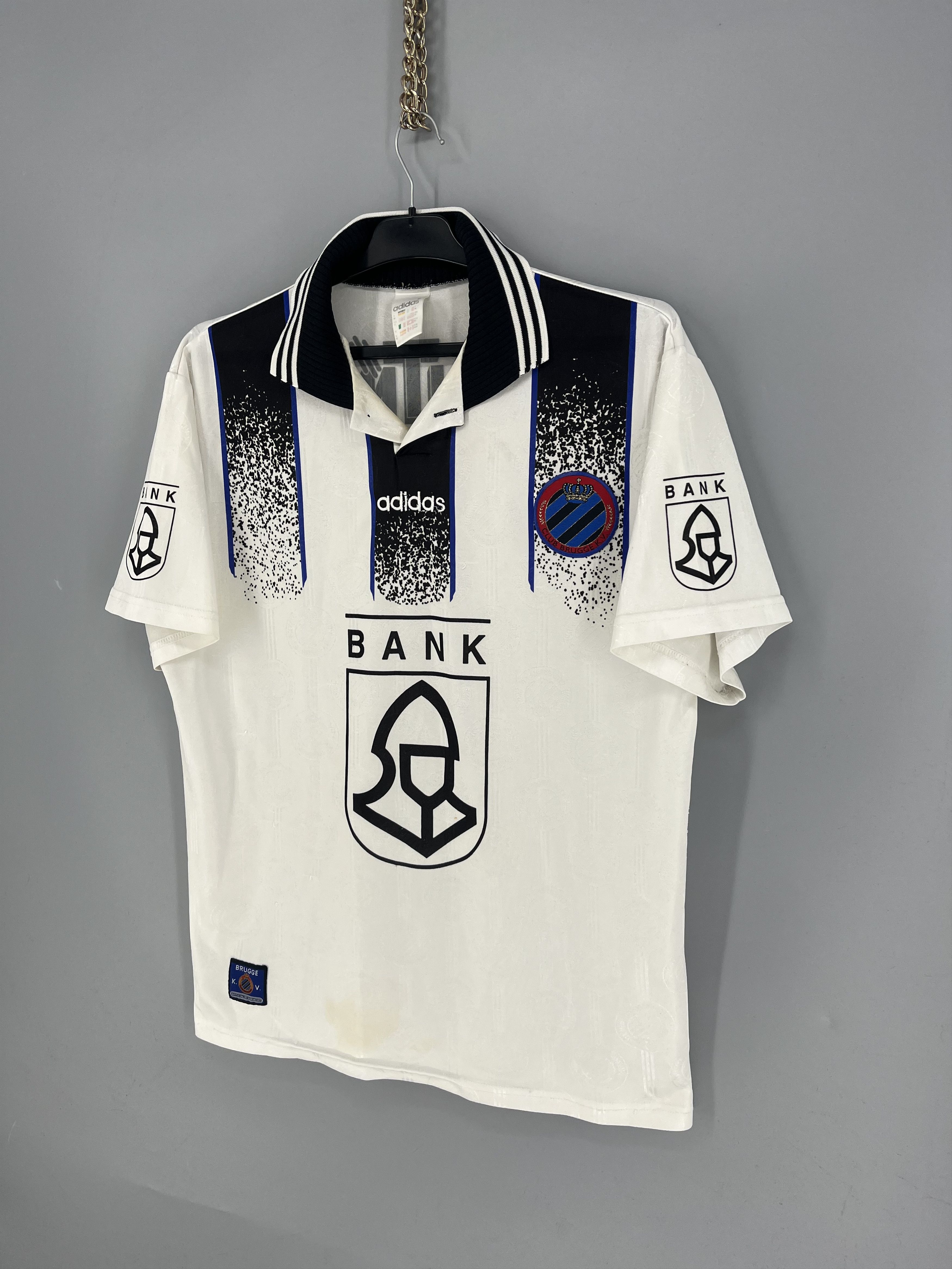 Adidas ADIDAS 1997-98 CLUB BRUGGE SHIRT JERSEY S- Size US M / EU 48-50 / 2 - 3 Thumbnail