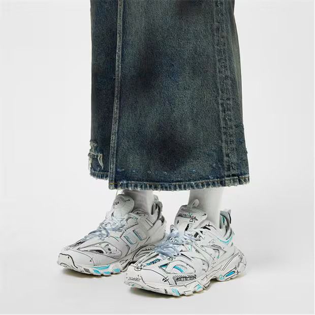 Balenciaga o1g2r1mq0924 Sneakers in Multicolor Size US 9 / IT 39 - 5 Thumbnail