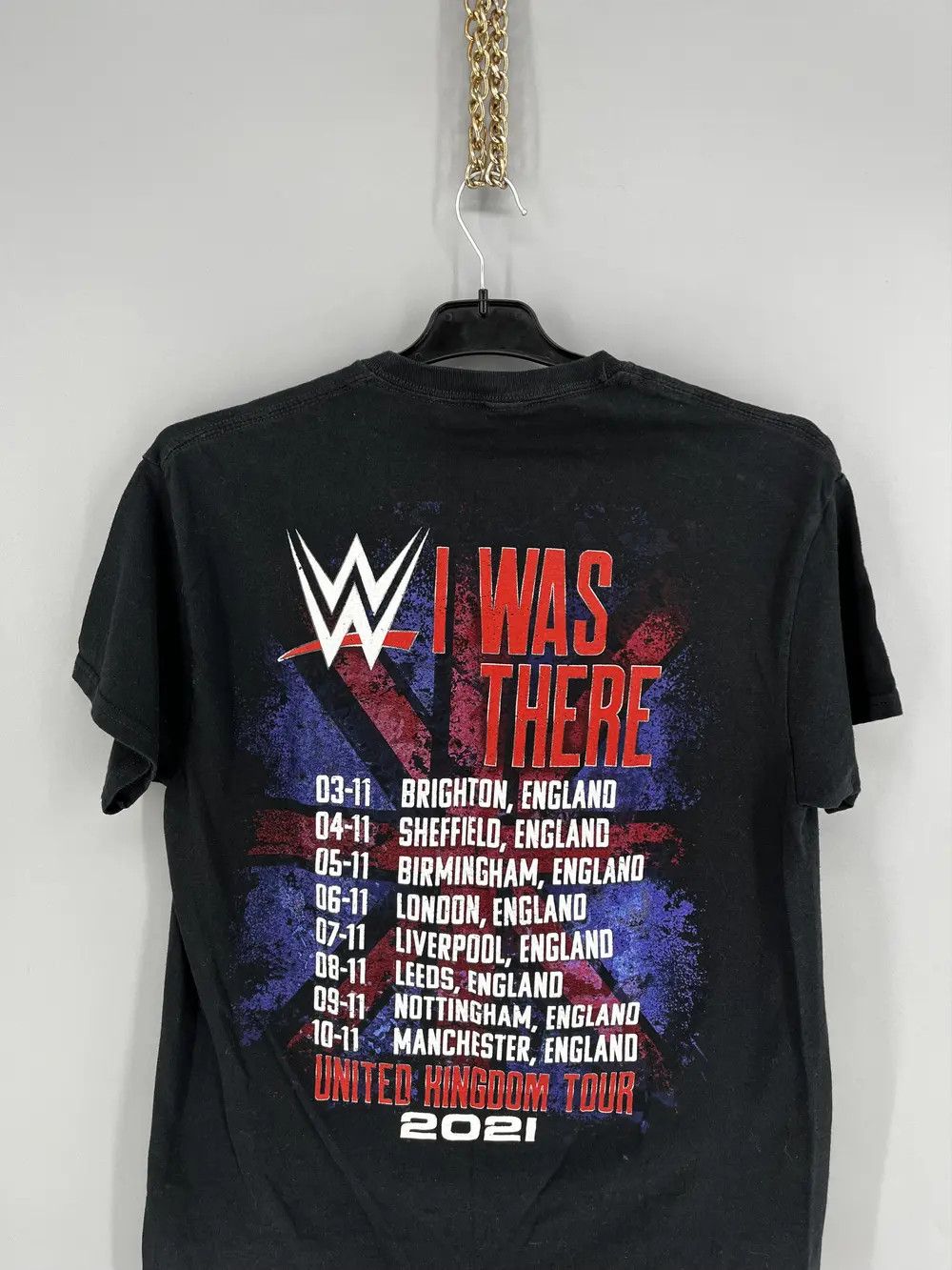 WWE VINTAGE Y2K WWE Live T-Shirt “I was there” Wreslting WWF Size US M / EU 48-50 / 2 - 9 Thumbnail