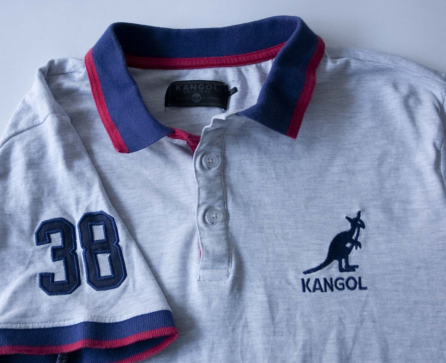 Kangol Kangol Polo Shirt Size M Big Logo Kangaroo Size US M / EU 48-50 / 2 - 1 Thumbnail