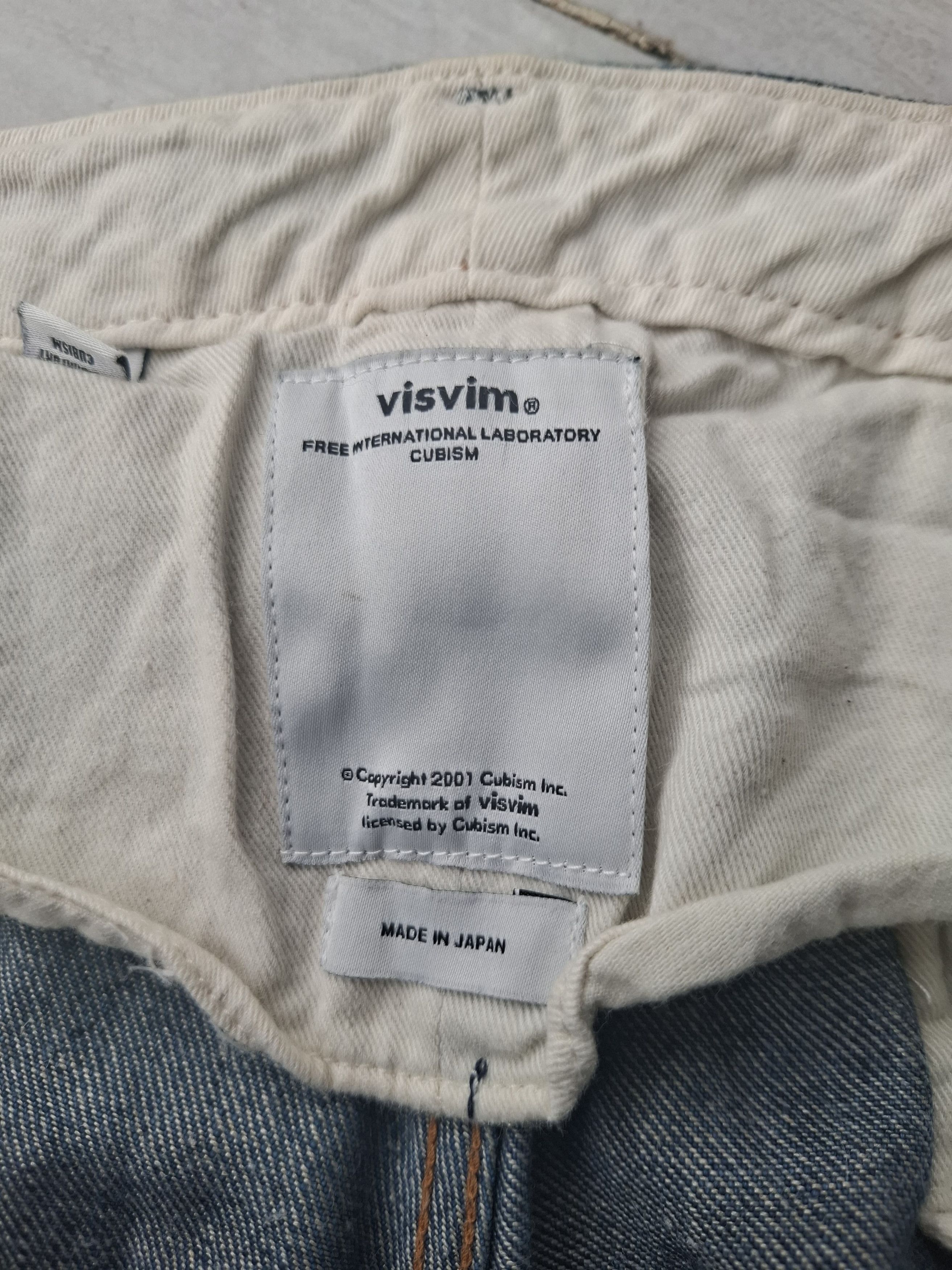 Japanese Brand × Visvim Visvim buckleback blue denim Size US 34 / EU 50 - 1 Thumbnail