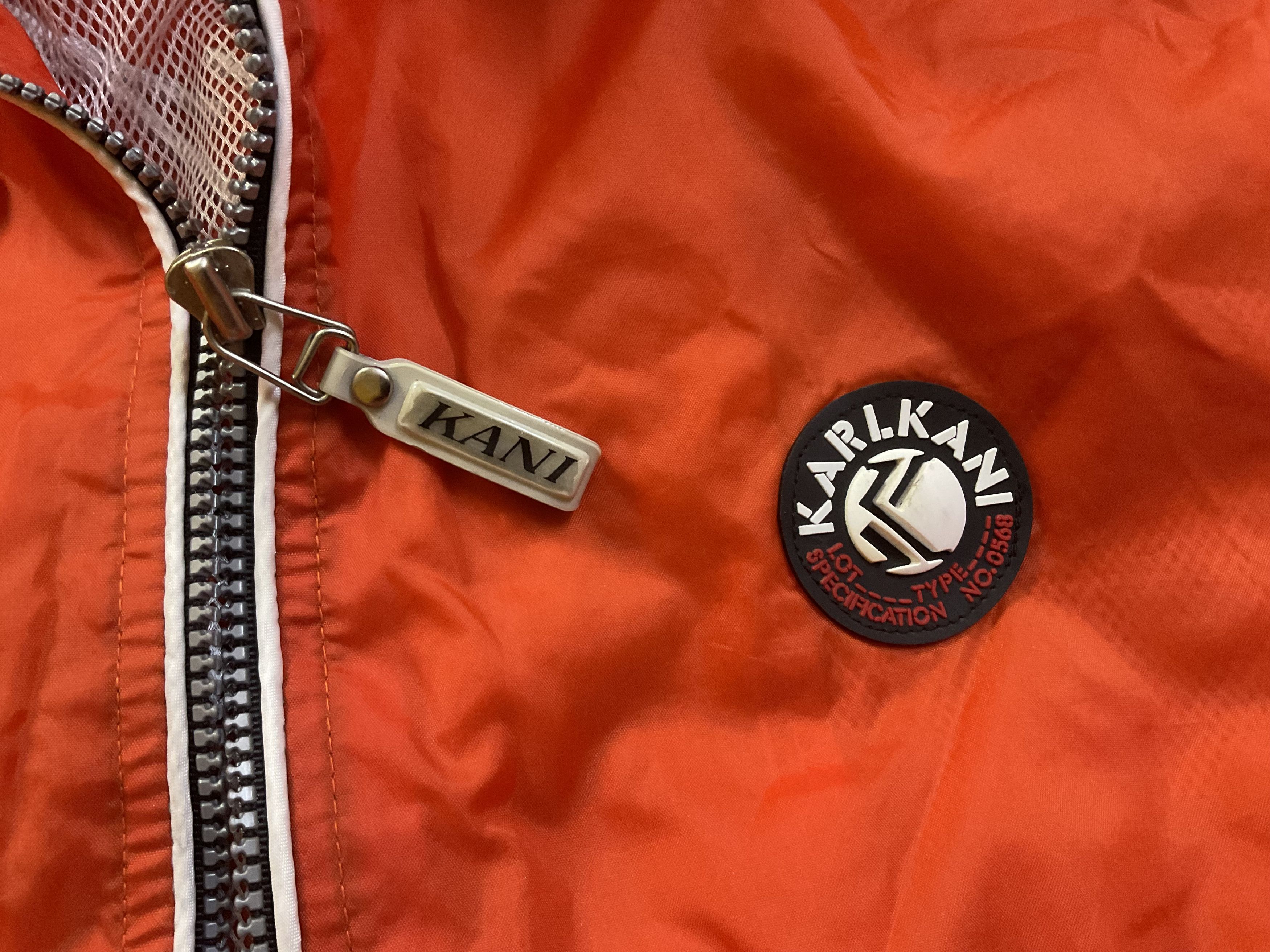 Karl Kani Vintage Karl Kani tapered packable hooded windbreaker jacket Size US XL / EU 56 / 4 - 7 Thumbnail