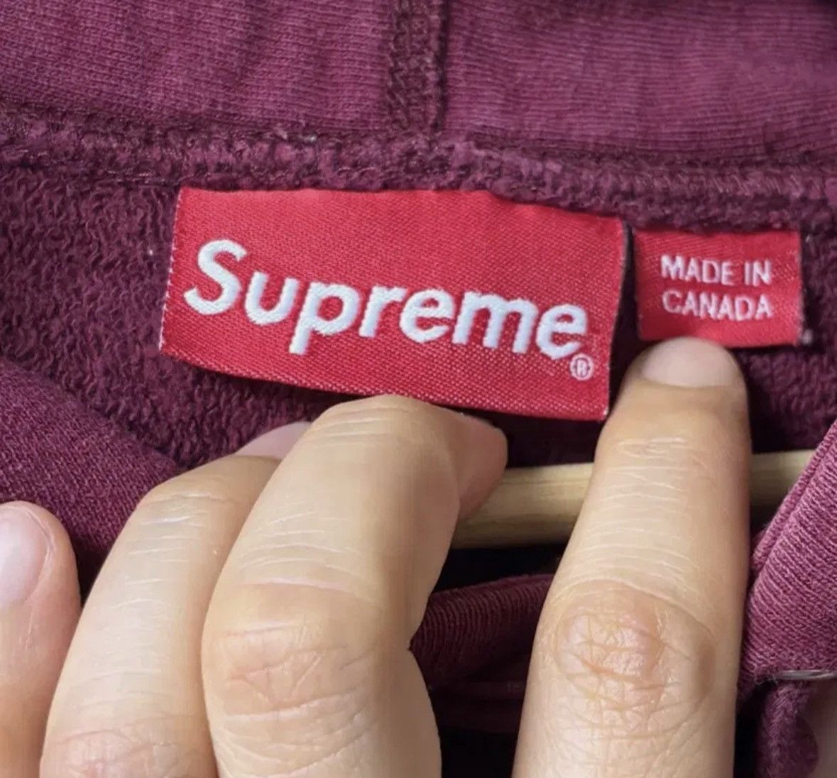 Supreme Supreme X Kids 40oz Burgundy Hoodie Size US M / EU 48-50 / 2 - 4 Thumbnail