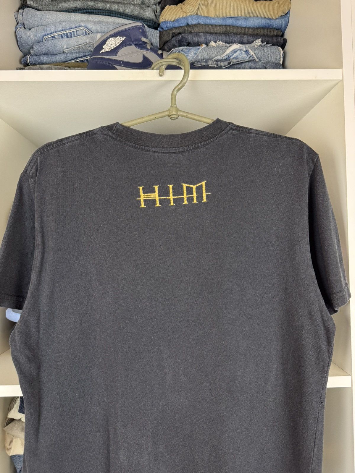Bravado Bravado Vintage 2008 HIM Rock Band Heartagram T-shirt Size US M / EU 48-50 / 2 - 11 Thumbnail