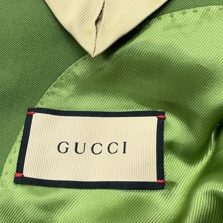 Gucci Gucci Double-Breasted Long Sleeve Suit Jacket-2507 Size US L / EU 52-54 / 3 - 3 Thumbnail