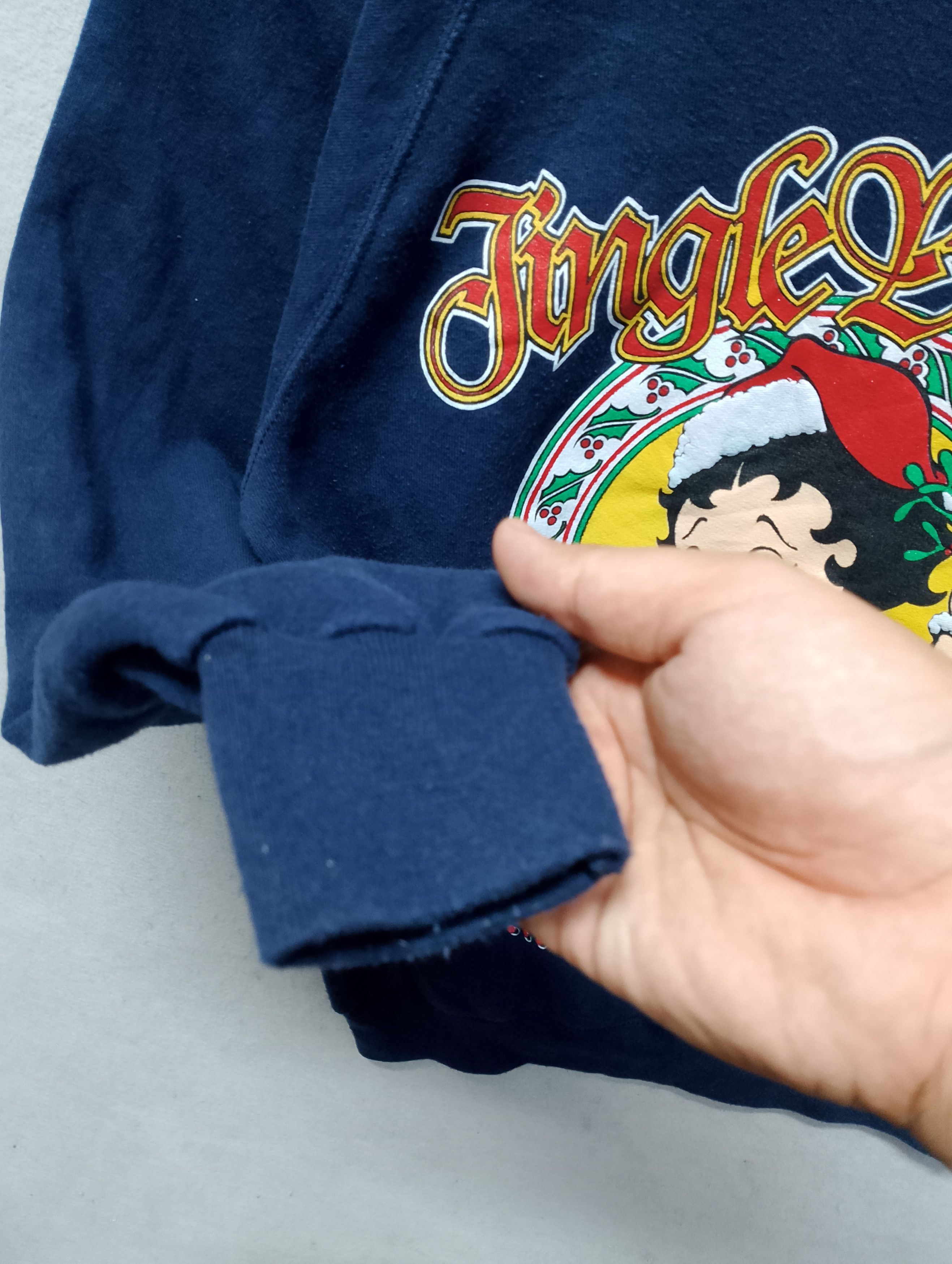 Vintage Vintage Betty Boop “Jingle Boop” Christmas Sweatshirt Size US S / EU 44-46 / 1 - 7 Thumbnail