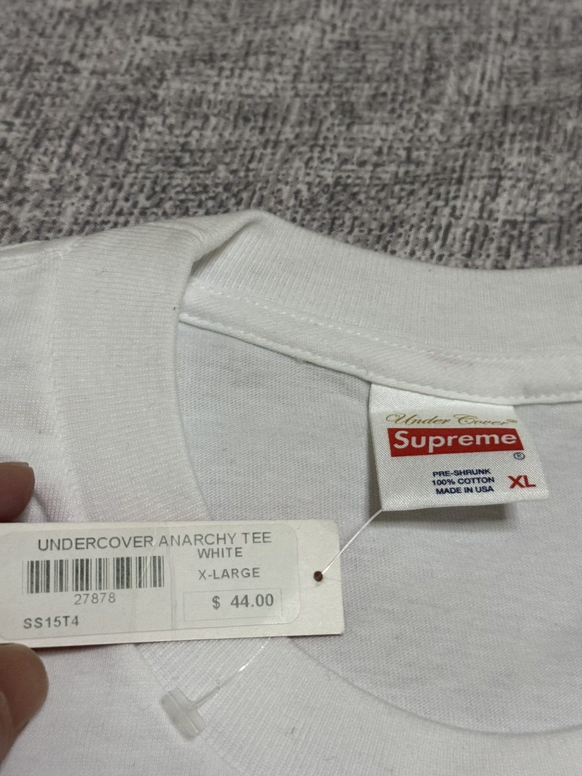 Supreme × Undercover Supreme undercover 15ss anarchy tee T-shirt white Size US XL / EU 56 / 4 - 5 Thumbnail