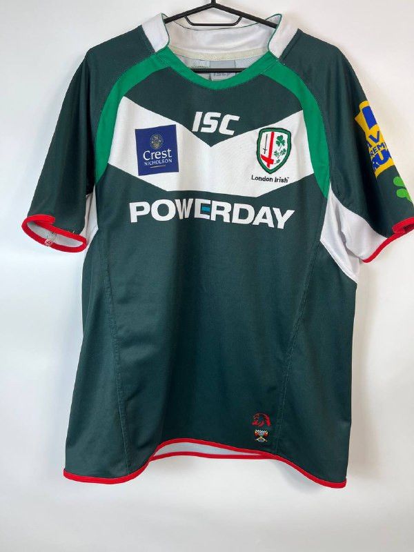 Gear for Sports LONDON IRISH 2013 2014 HOME RUGBY SHIRT ISC POWERDAY Sz XL Size US XL / EU 56 / 4 - 1 Thumbnail