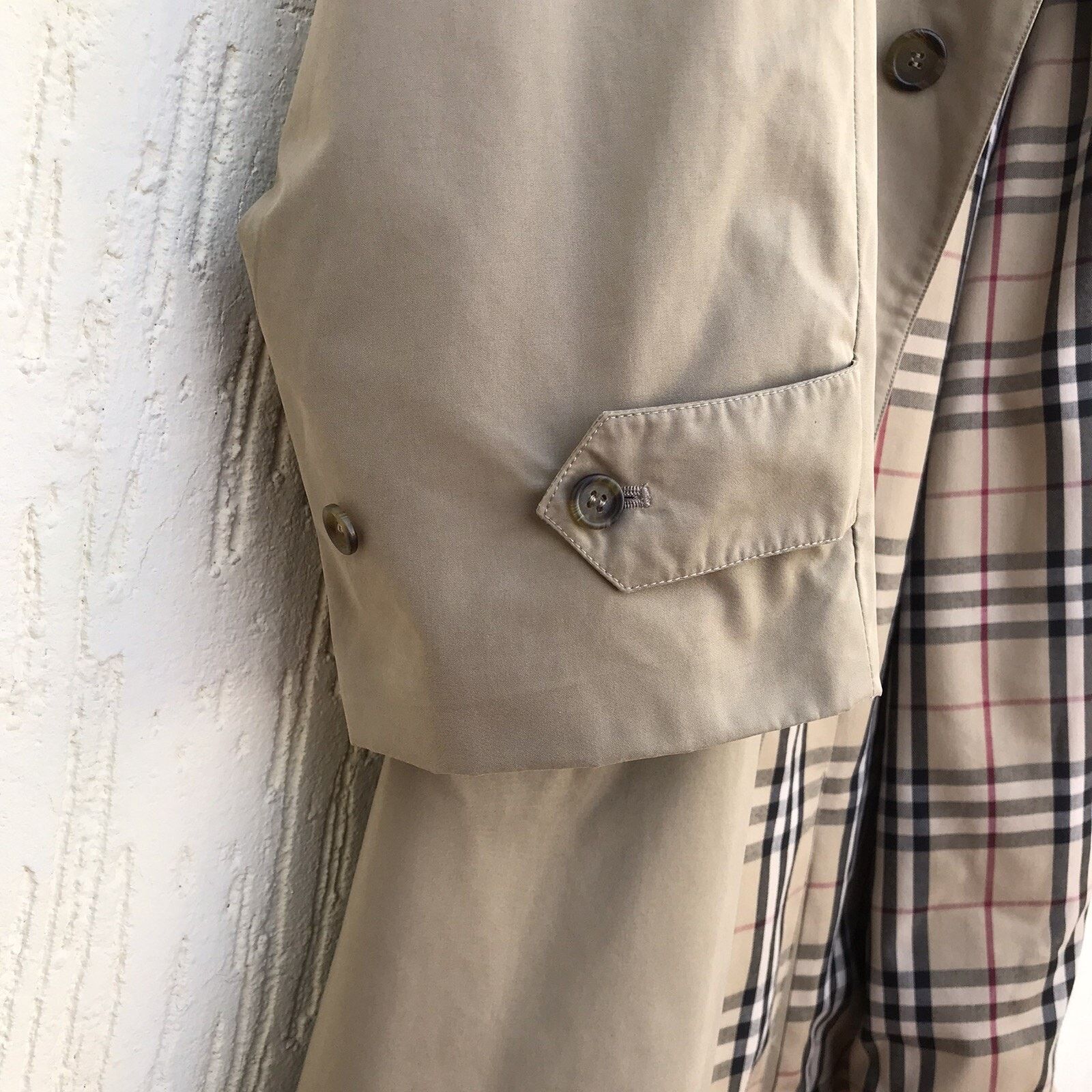 Burberry Burberry london Trench Coat jacket Nova Check overcoat KHAKI Size US L / EU 52-54 / 3 - 3 Thumbnail