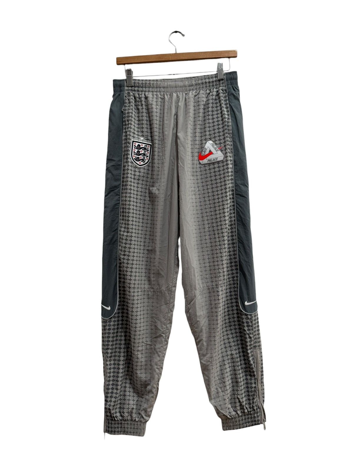 Palace Nike x Palace England Solo Swoosh Track Pants Pewter Grey