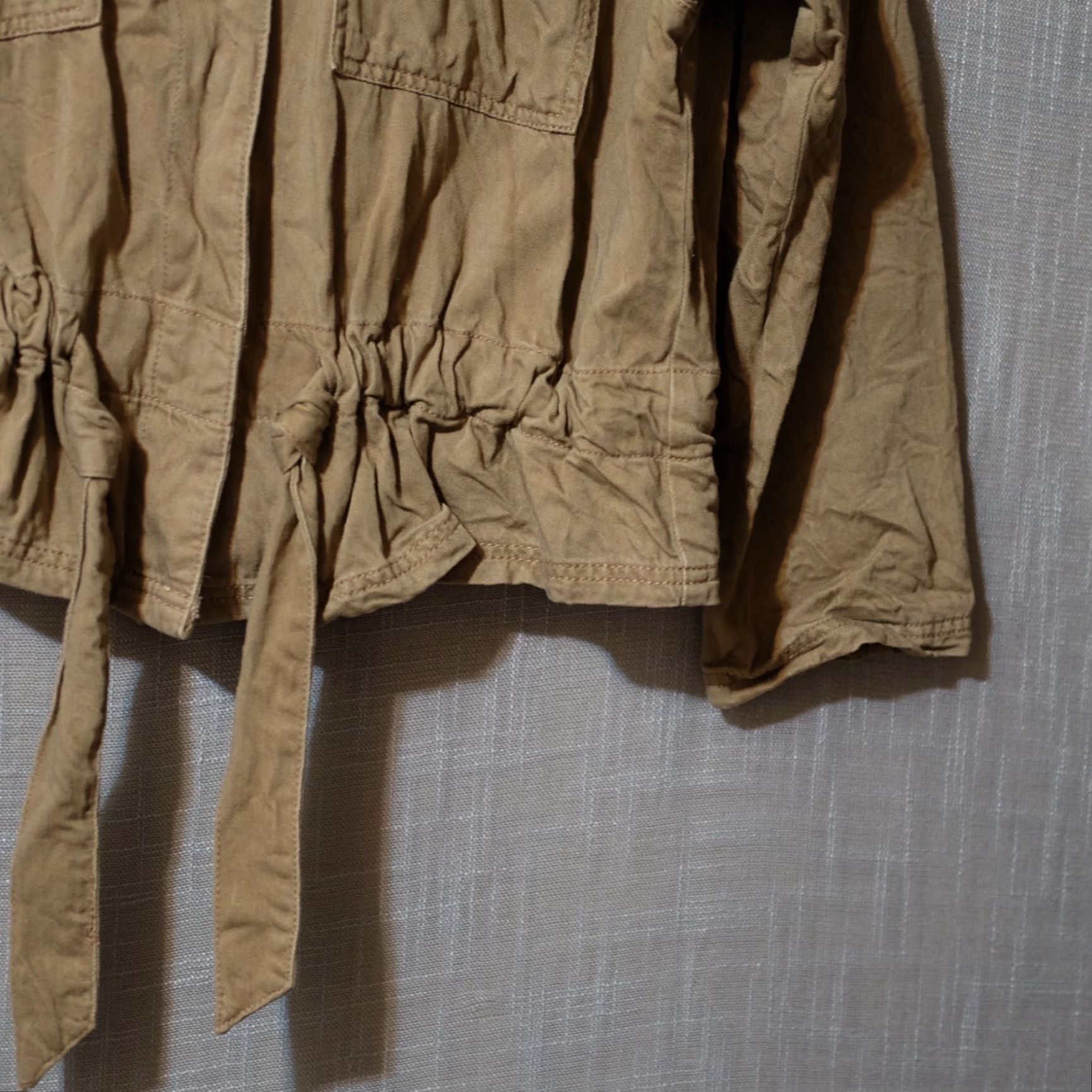Vintage EUC Time and Tru Snap Front Long Sleeve Utility Jacket Tan Women's L Jacket Casual Womens Time and Tru Size L / US 10 / IT 46 - 4 Thumbnail