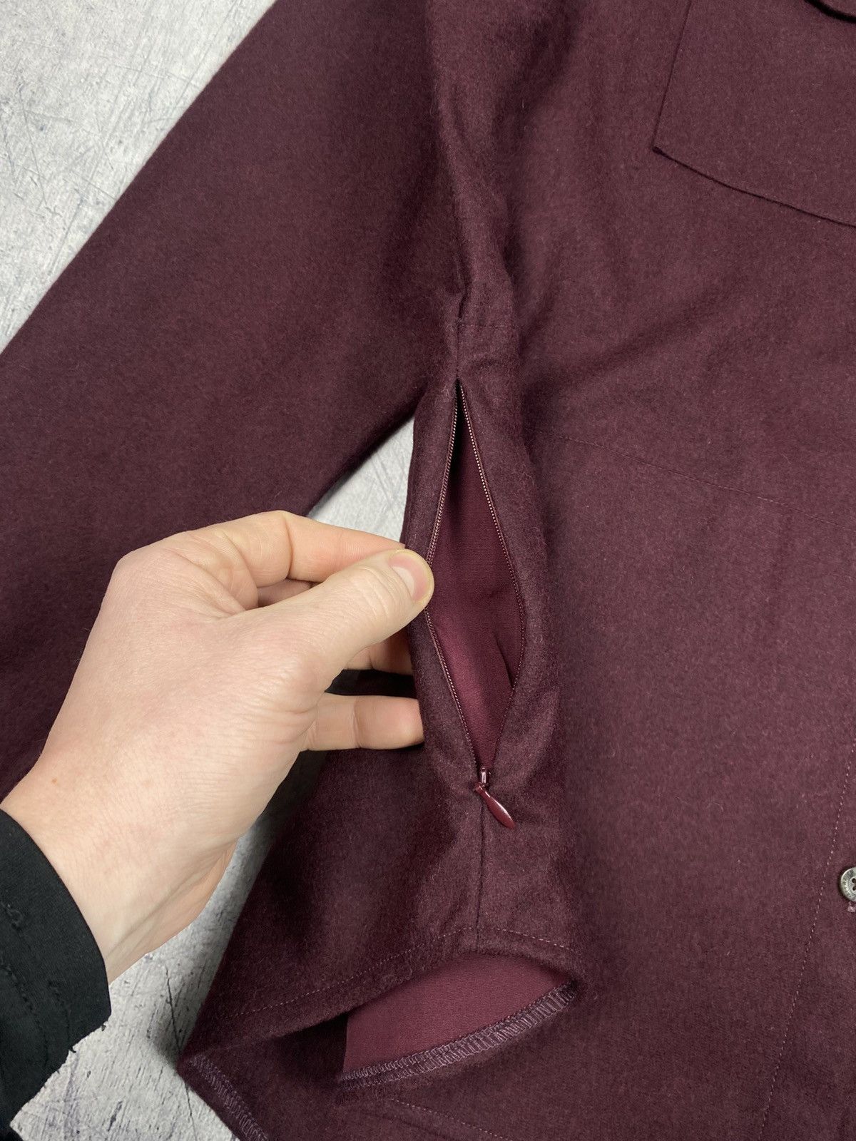 Fjallraven Fjällräven Övik Re-Wool Shirt Women’s Burgundy Wool Outdoor Size XL / US 12-14 / IT 48-50 - 10 Thumbnail
