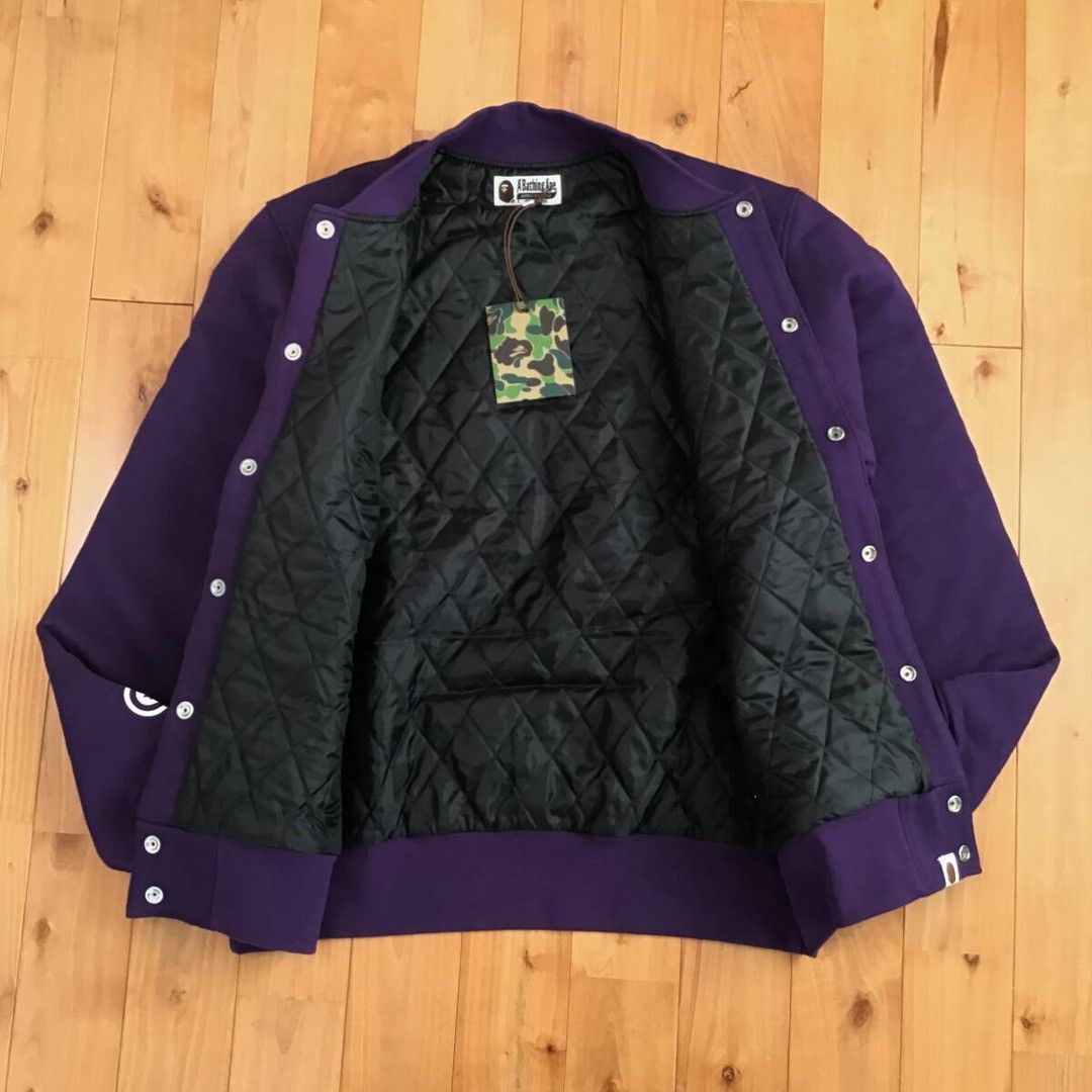 Bape BAPE CAMO SHARK SWEAT VARSITY JACKET a bathing ape Size US L / EU 52-54 / 3 - 8 Thumbnail