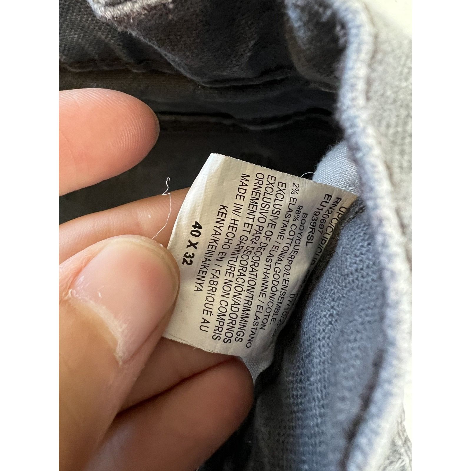 Dickies Vintage Dickies Carpenter Canvas Pants Faded Gray Size 40x32 Size US 40 / EU 56 - 4 Thumbnail