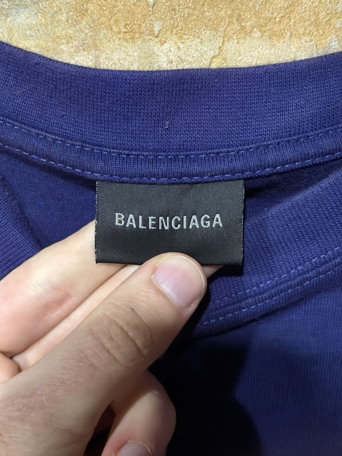 Balenciaga Balenciaga campaign EMBROIDERED LOGO tee Size US L / EU 52-54 / 3 - 3 Thumbnail