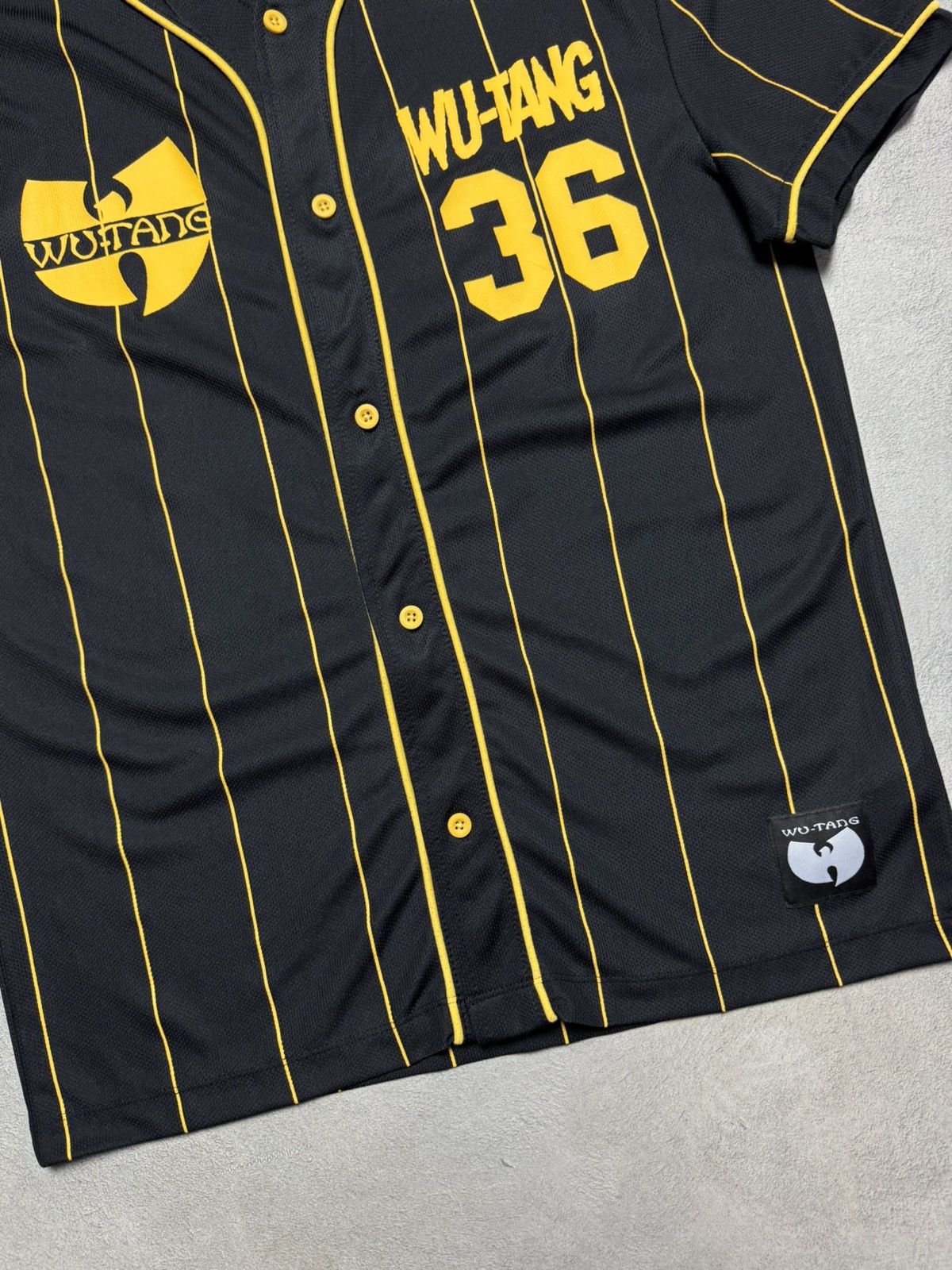 Wu-Tang Clan Wu-Tang Clan #36 Striped Button Jersey Shirt Big Logo Size US XS / EU 42 / 0 - 4 Thumbnail