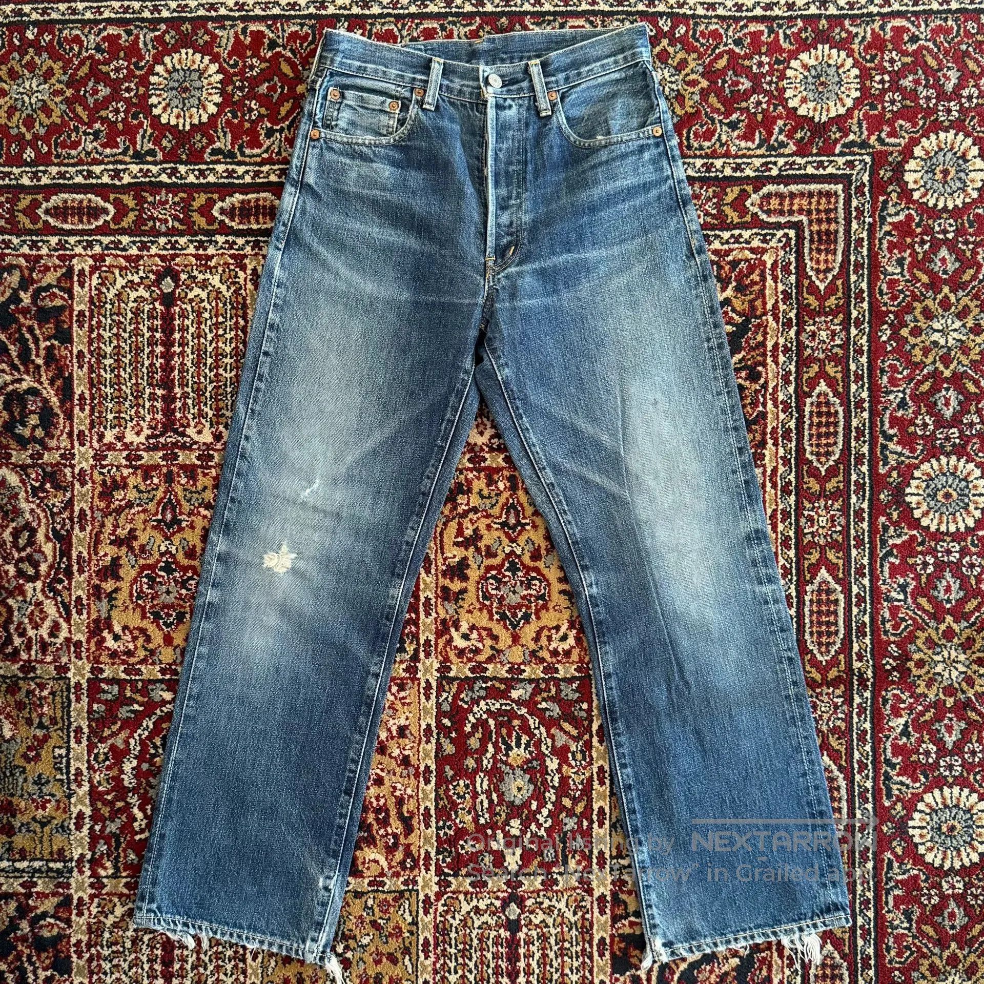 Other Vintage Levis 503 Distressed Jeans. Size US 28 / EU 44 - 1 Thumbnail