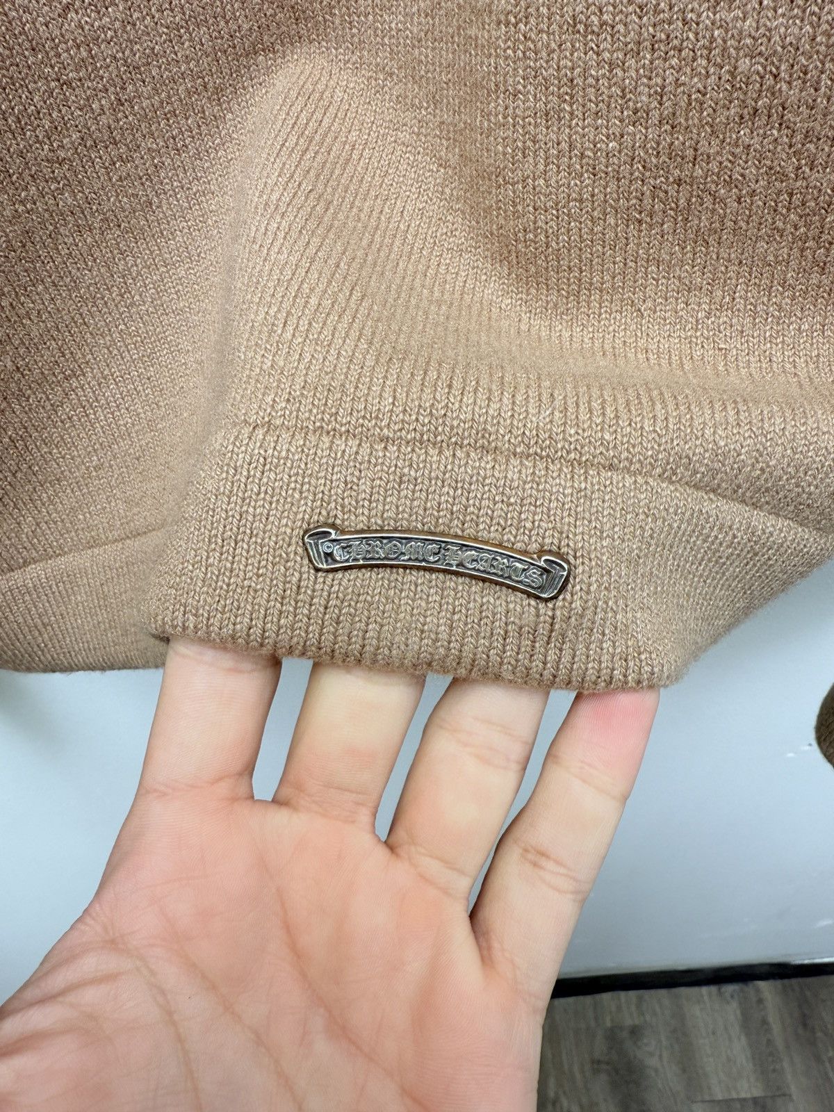 Chrome Hearts Chrome Hearts King Taco Brown Cashmere Suede Hoodie Size US XL / EU 56 / 4 - 5 Thumbnail