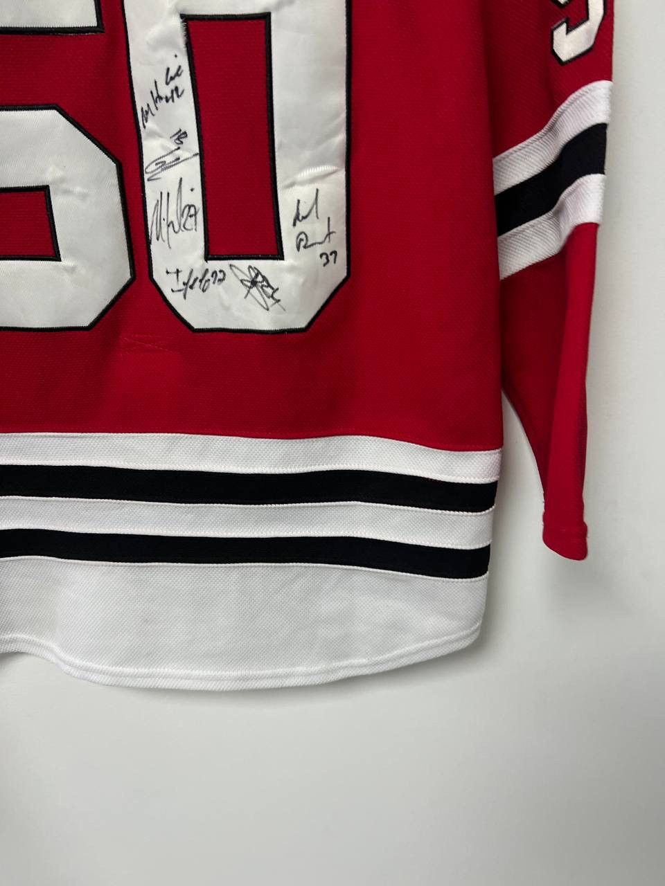 Reebok Chicago Blackhawks #50 Crawford Ice Hockey Jersey Kids L/XL Size US XXS / EU 40 - 14 Thumbnail