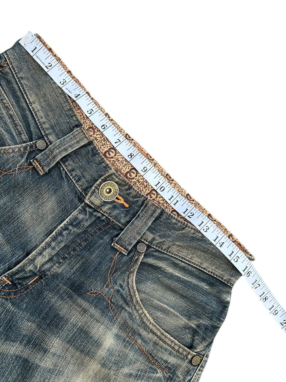Kapital Vintage Edwin Rusty Mudwash Distressed Denim Jeans Size US 32 / EU 48 - 17 Thumbnail