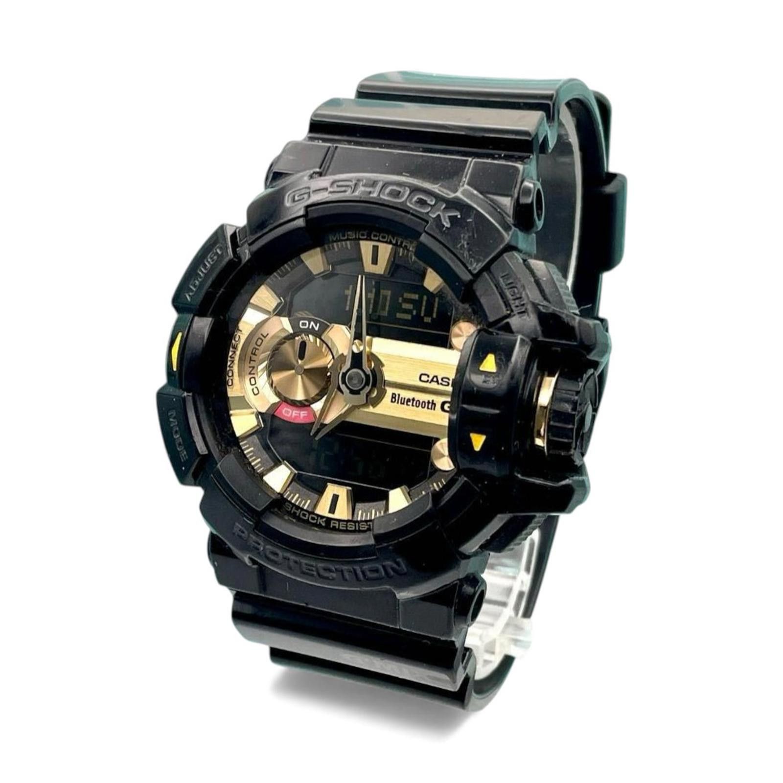 Casio Casio - G-Shock Digital Black and Gold Watch Size ONE SIZE - 1 Thumbnail