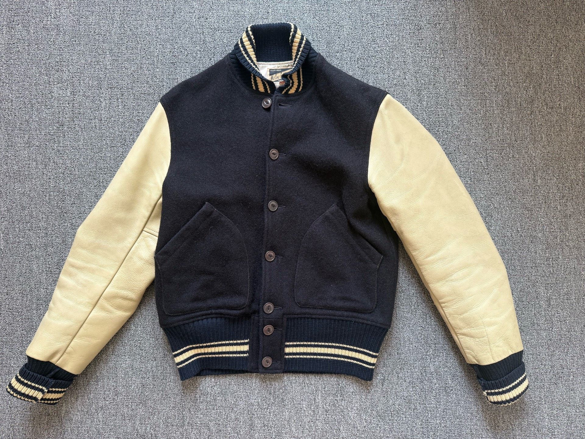 The Real McCoy's Real McCoy Baseball Jacket Size US M / EU 48-50 / 2 - 1 Thumbnail