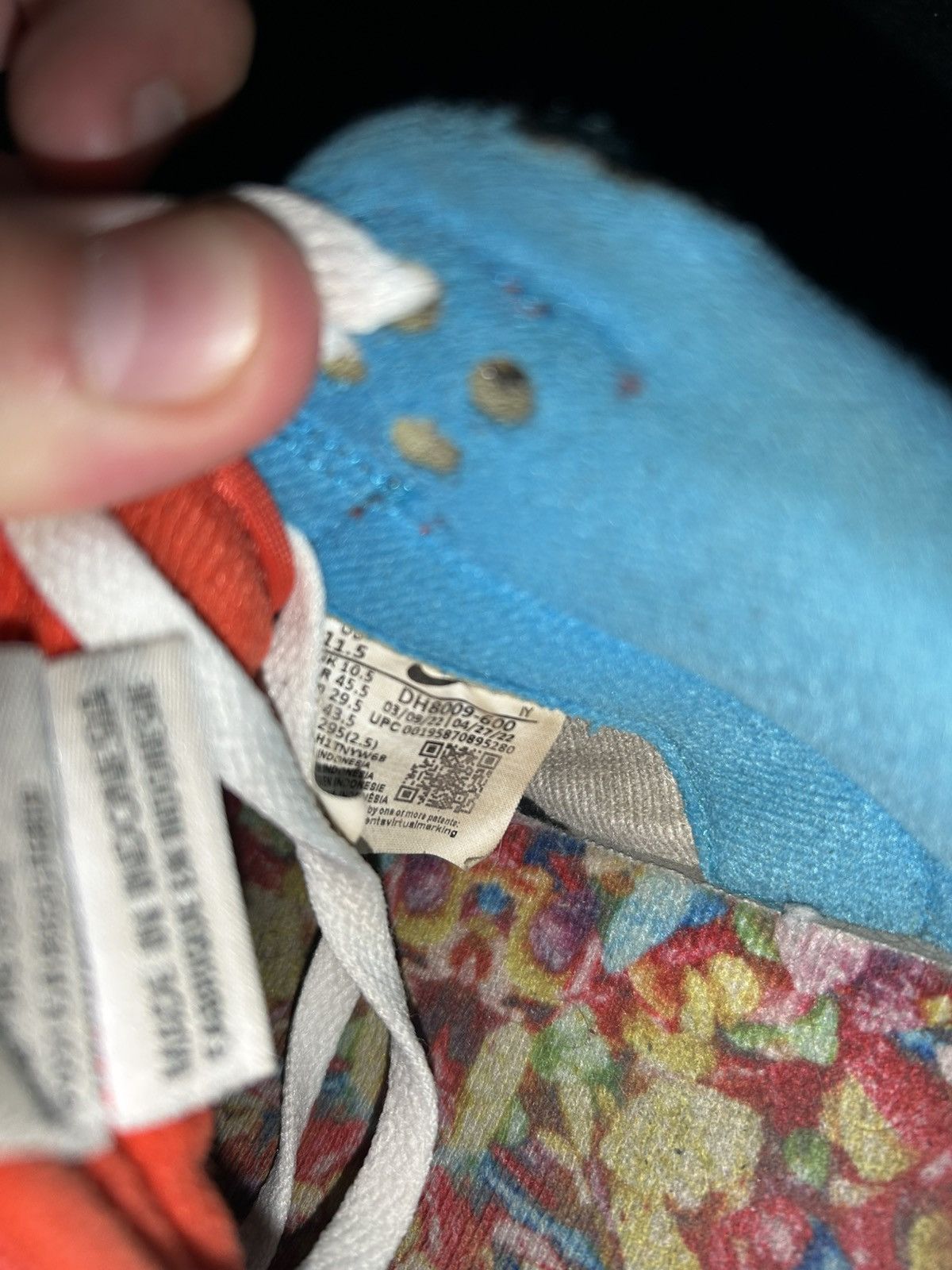 Nike Nike x LeBron James Dunk Low "Fruity Pebbles" Size US 11.5 / EU 44-45 - 6 Thumbnail