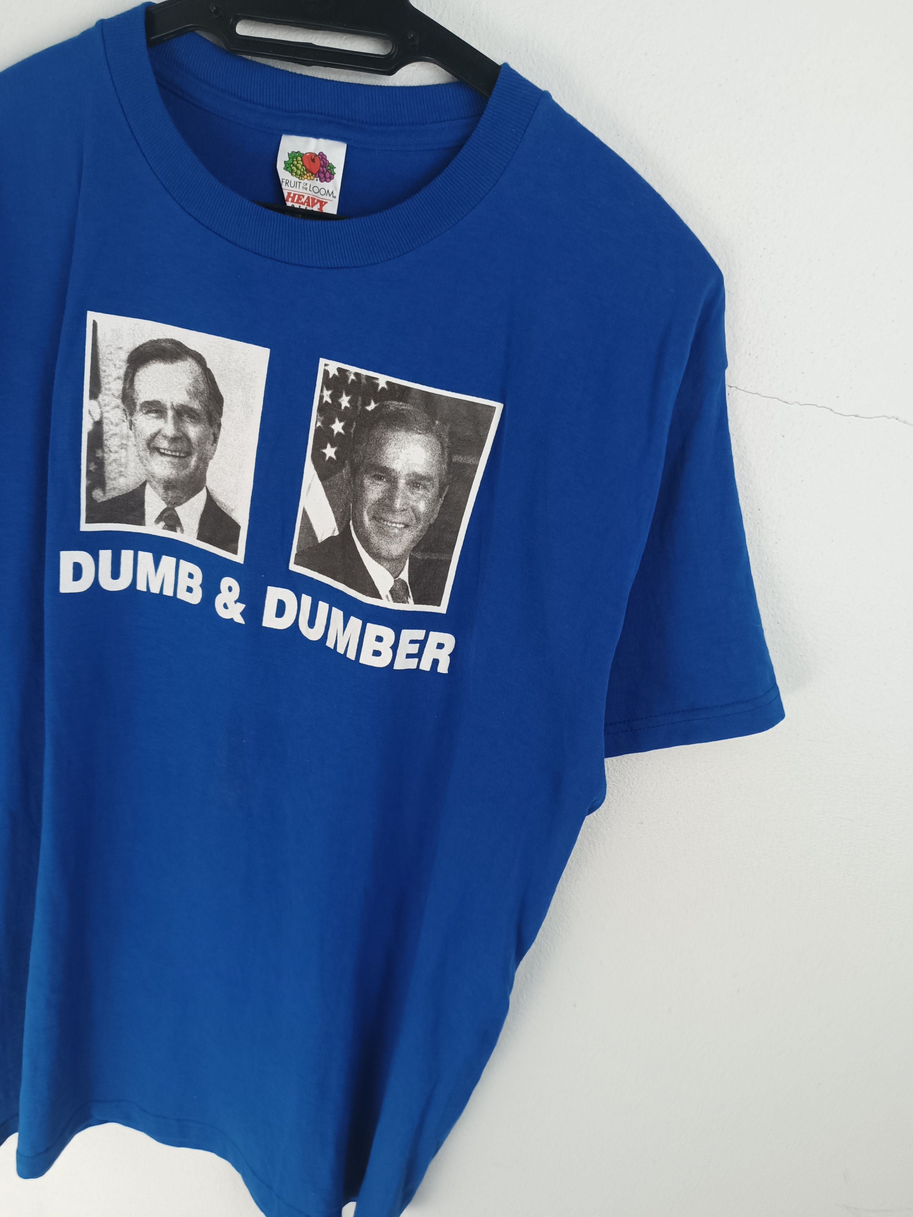 Vintage VINTAGE 2004 DUMB AND DUMBER GEORGE W BUSH USA PRESIDENT NOS Size US M / EU 48-50 / 2 - 7 Thumbnail
