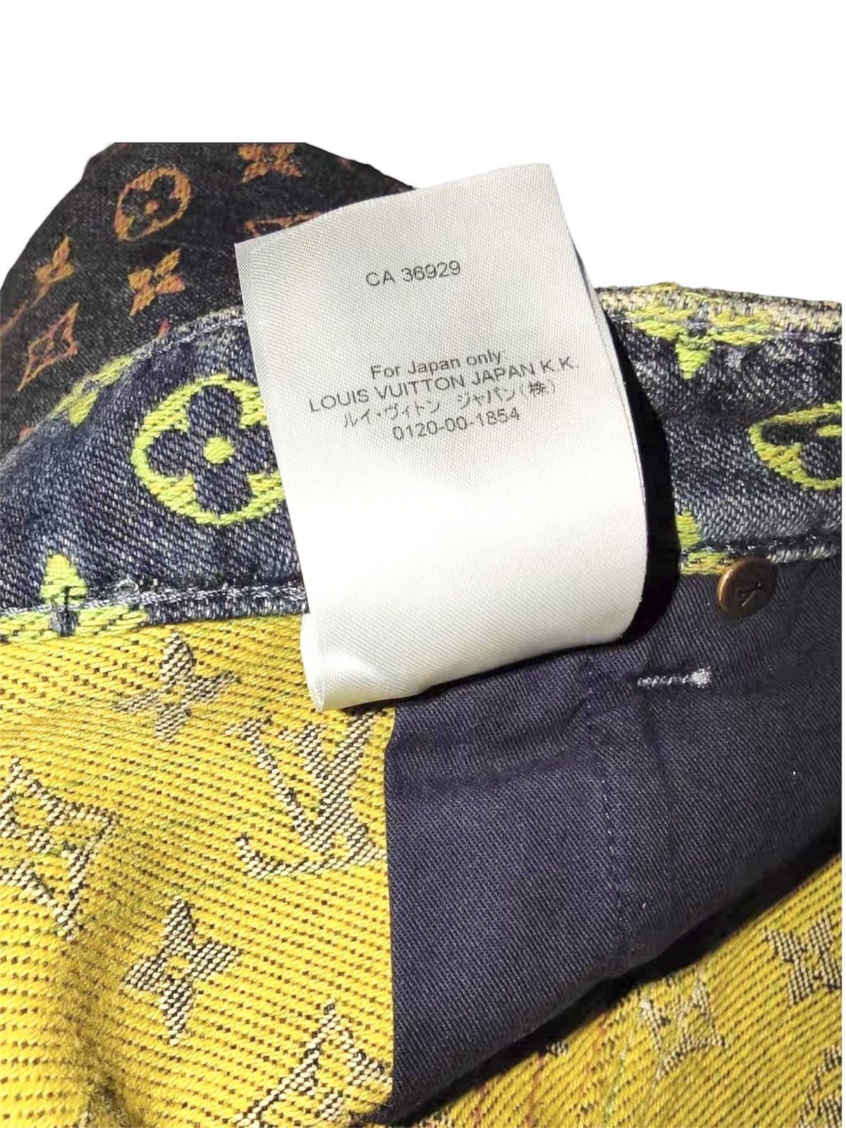 Louis Vuitton Louis Vuitton 32 Rainbow Monogram Denim Short Size US 32 / EU 48 - 9 Thumbnail