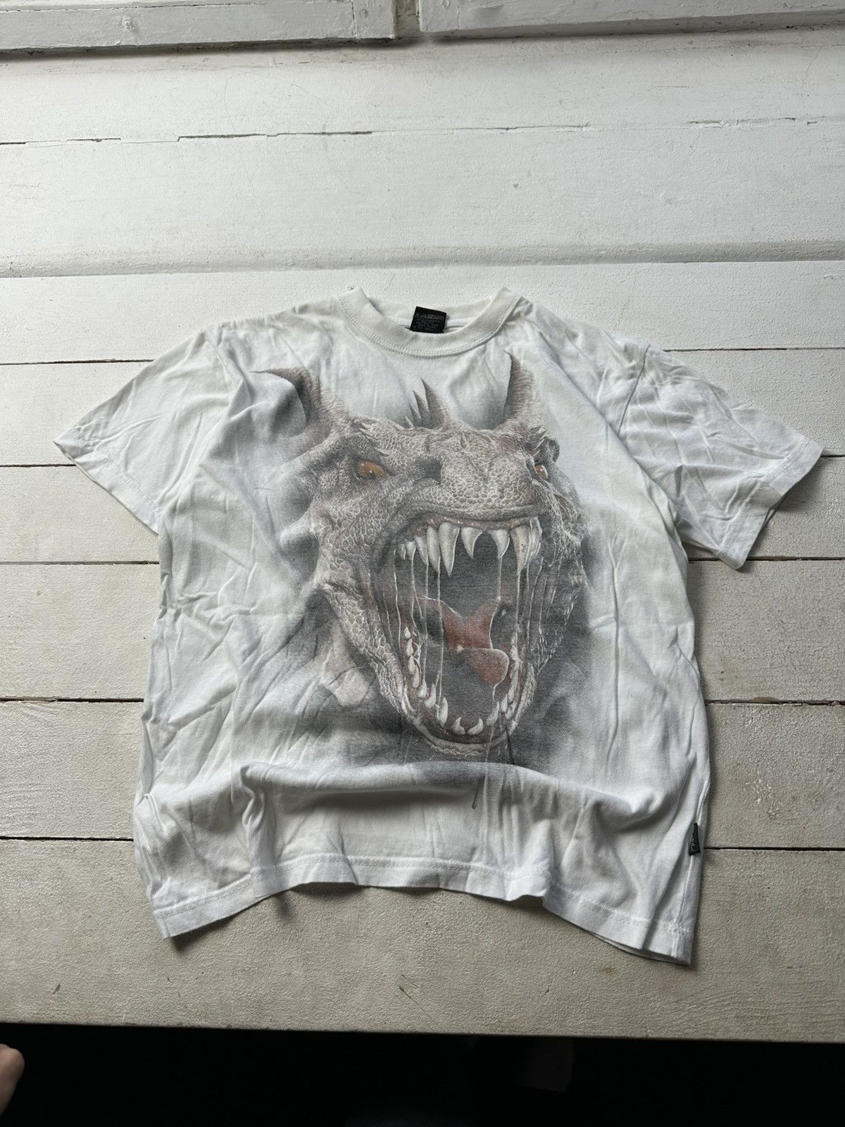 Other SPIRAL🚨 Y2K GRAGON OVERPRINT AVANTGARDE OPIUM TEE BOXY S Size US M / EU 48-50 / 2 - 1 Thumbnail