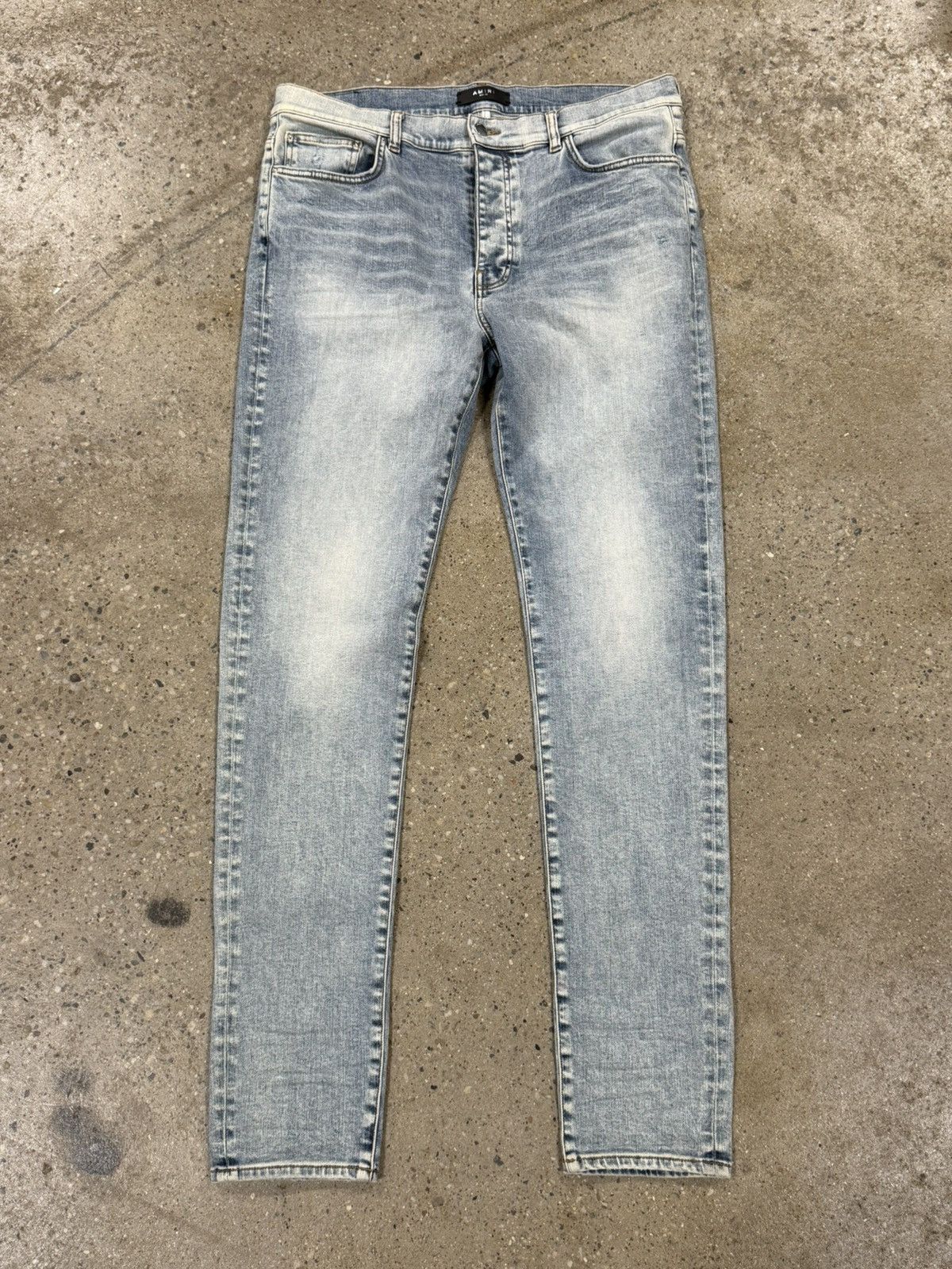 Amiri Amiri Stone Indigo Jeans NEW 1000$ Size US 38 / EU 54 - 1 Thumbnail
