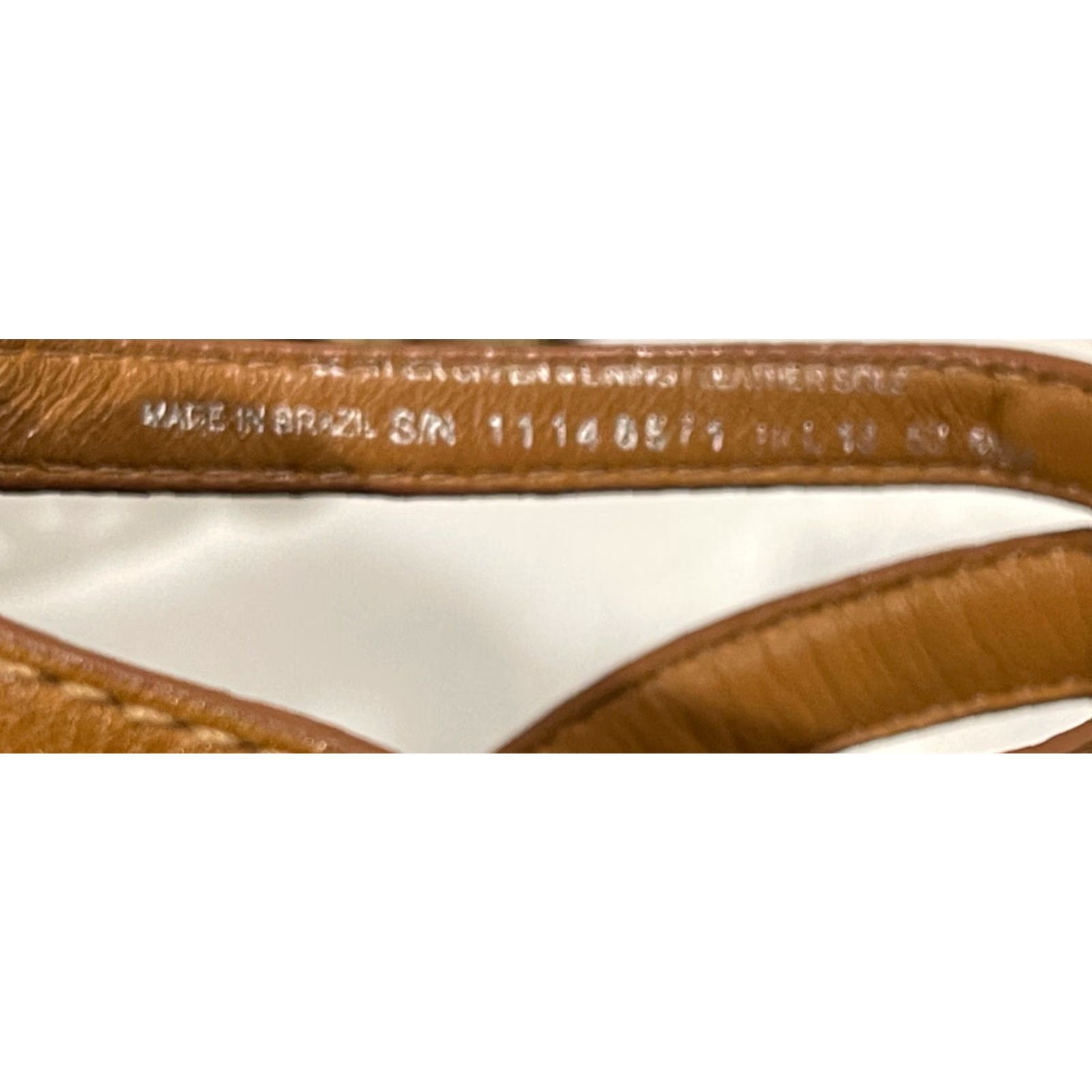 Tory Burch Tory Burch Sandals Women’s 5.5 US Leather Brown Gold Strappy Size US 6 / IT 36 - 6 Thumbnail