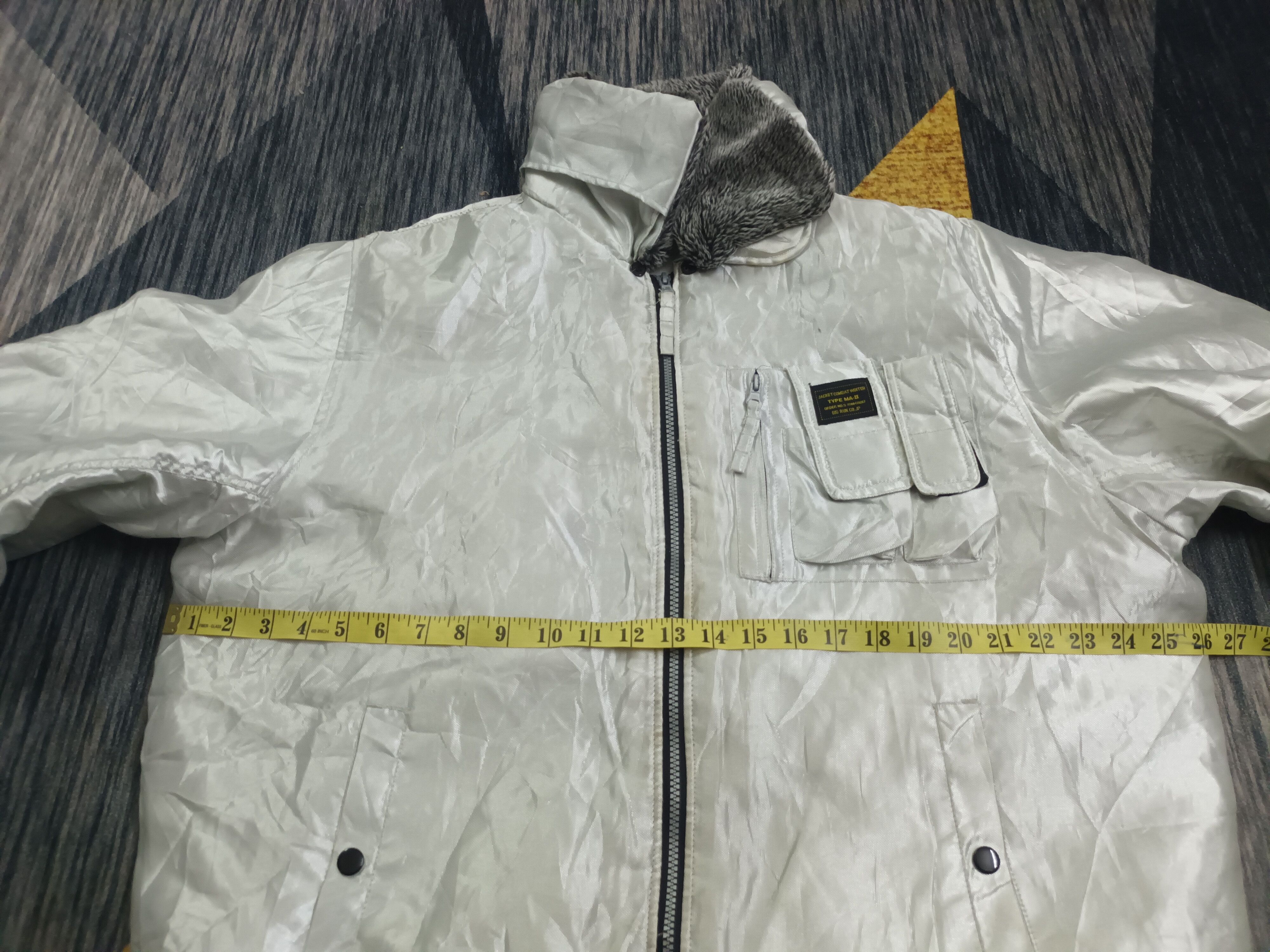 Japanese Brand 🔥 ARMY JACKET COMBAT WINTER TYPE MA 11 🔥 Size US XXL / EU 58 / 5 - 9 Thumbnail