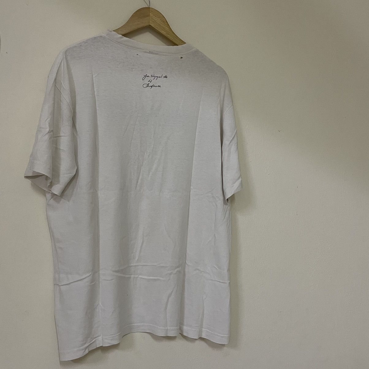 Supreme Disstresed Supreme Joe Cool Photo Tee Size US L / EU 52-54 / 3 - 8 Thumbnail