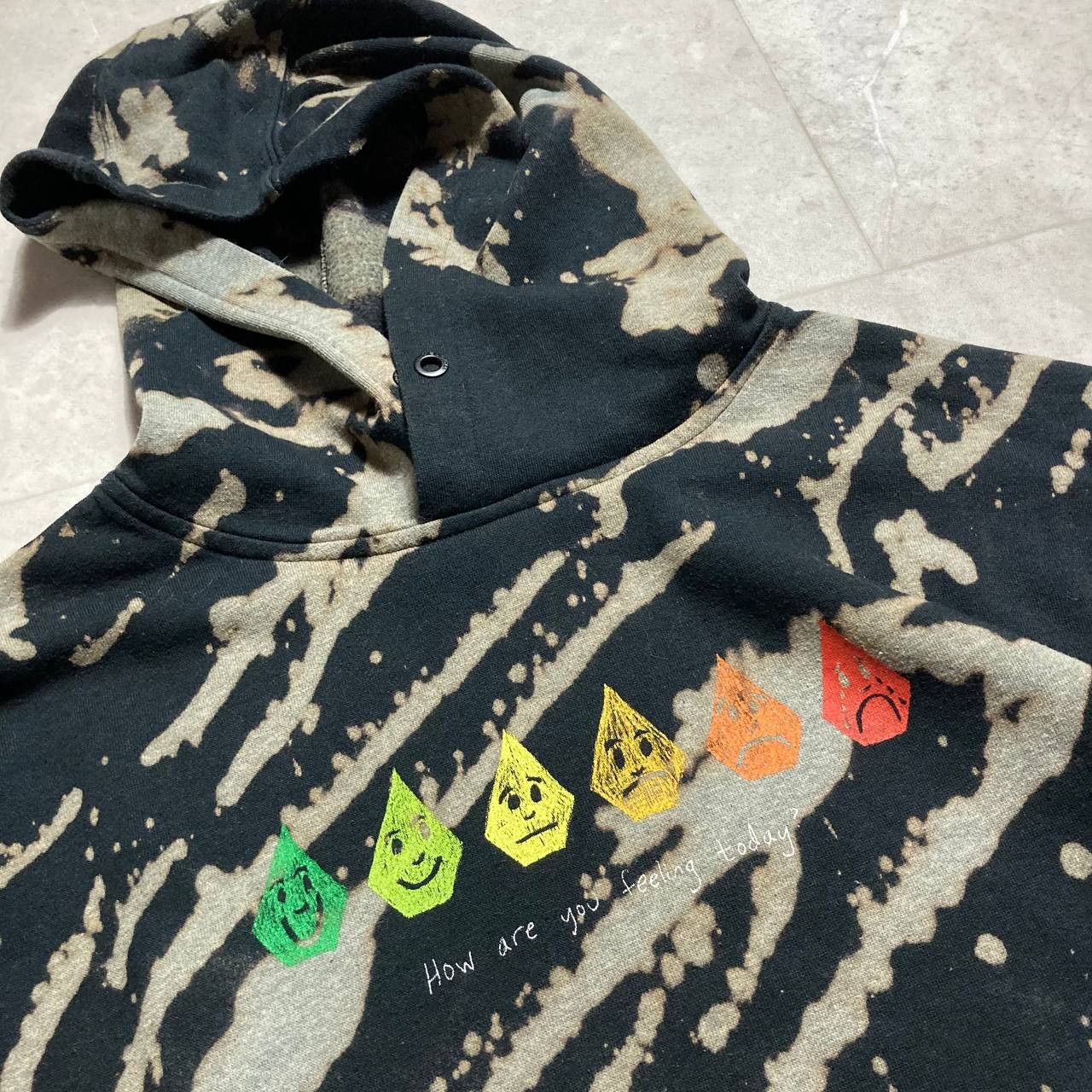Volcom Volcom Stone Co Skateboard Tie Dye Bleached Hoodie Size US S / EU 44-46 / 1 - 3 Thumbnail
