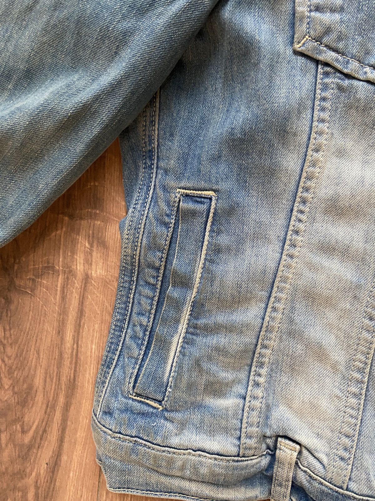 Massimo Dutti Massimo Dutti denim jacket y2k 2000s archive grunge crop fit Size S / US 4 / IT 40 - 3 Thumbnail