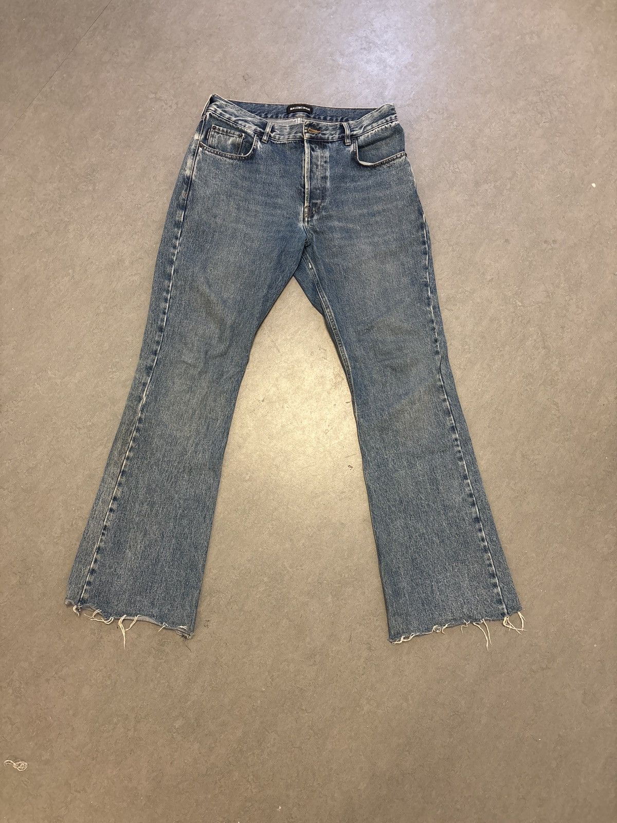 Balenciaga Balenciaga Mens Blue Jeans Fall 18 Size US 32 / EU 48 - 1 Thumbnail