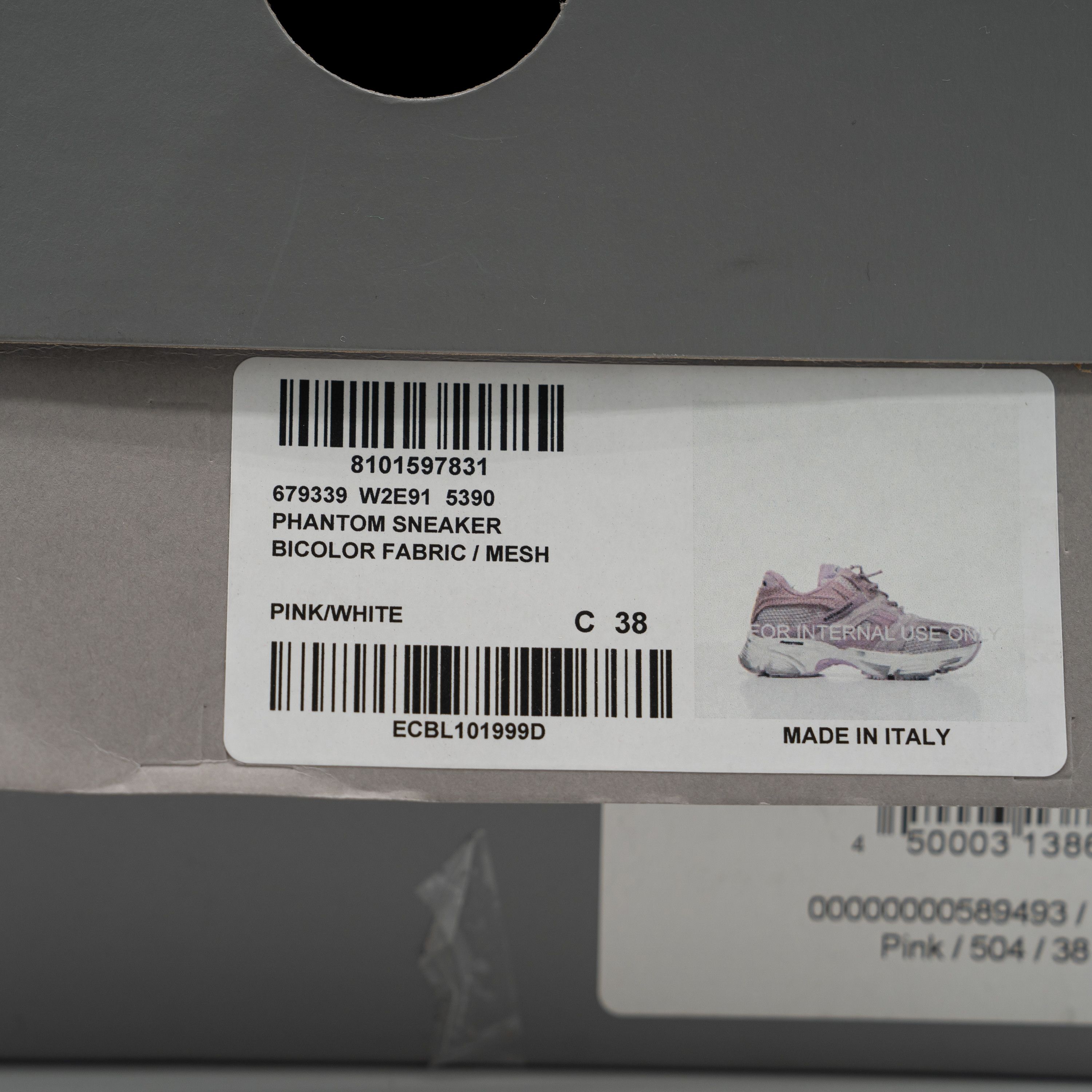 Balenciaga 38 EU 8 US Balenciaga Phantom Sneakers Pink Distressed Mesh Size US 8 / IT 38 - 13 Thumbnail