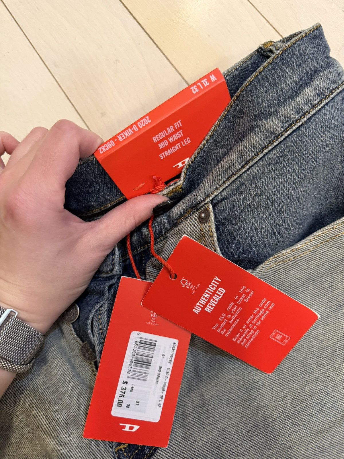 Diesel Diesel jeans Size US 31 - 3 Thumbnail
