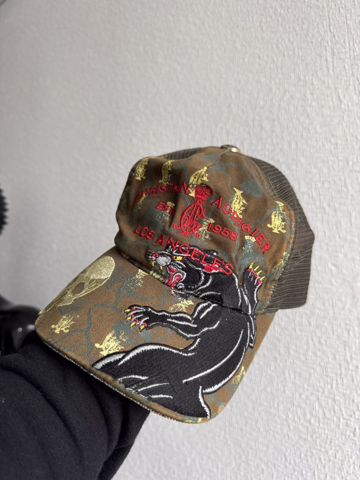 Christian Audigier × Japanese Brand × Vintage Vintage Christian Audigier Los Angeles hat Japanese style Size ONE SIZE - 1 Thumbnail