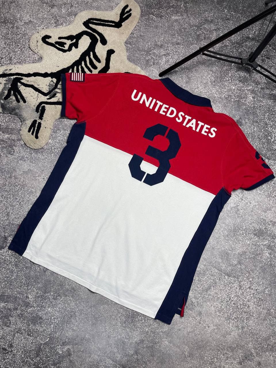 Vintage polo Ralph Lauren United States rare tee