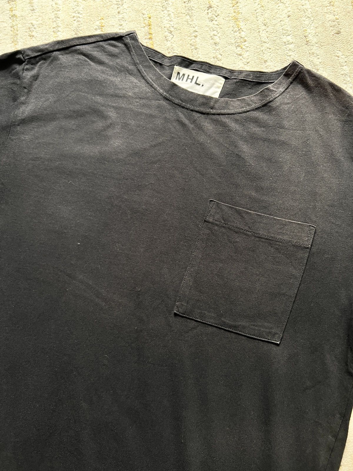 Margaret Howell Margaret Howell Plain Single Pocket Tshirt Size US M / EU 48-50 / 2 - 2 Thumbnail