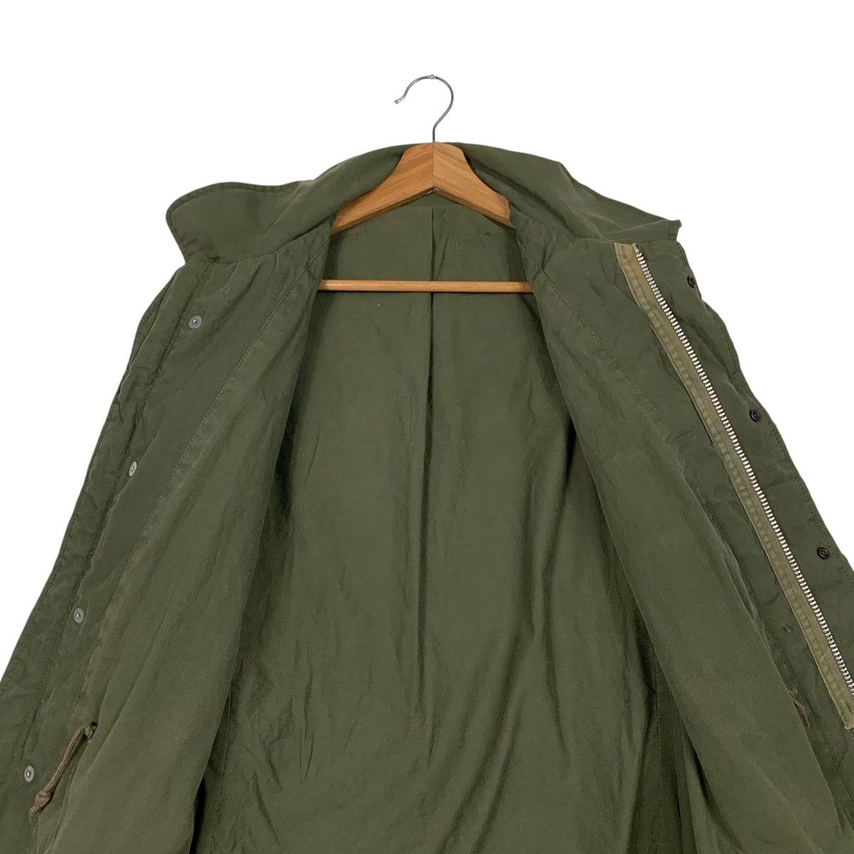 Vintage Vintage Olive Green Army Military Field Jacket #2304-C102 Size US L / EU 52-54 / 3 - 12 Thumbnail