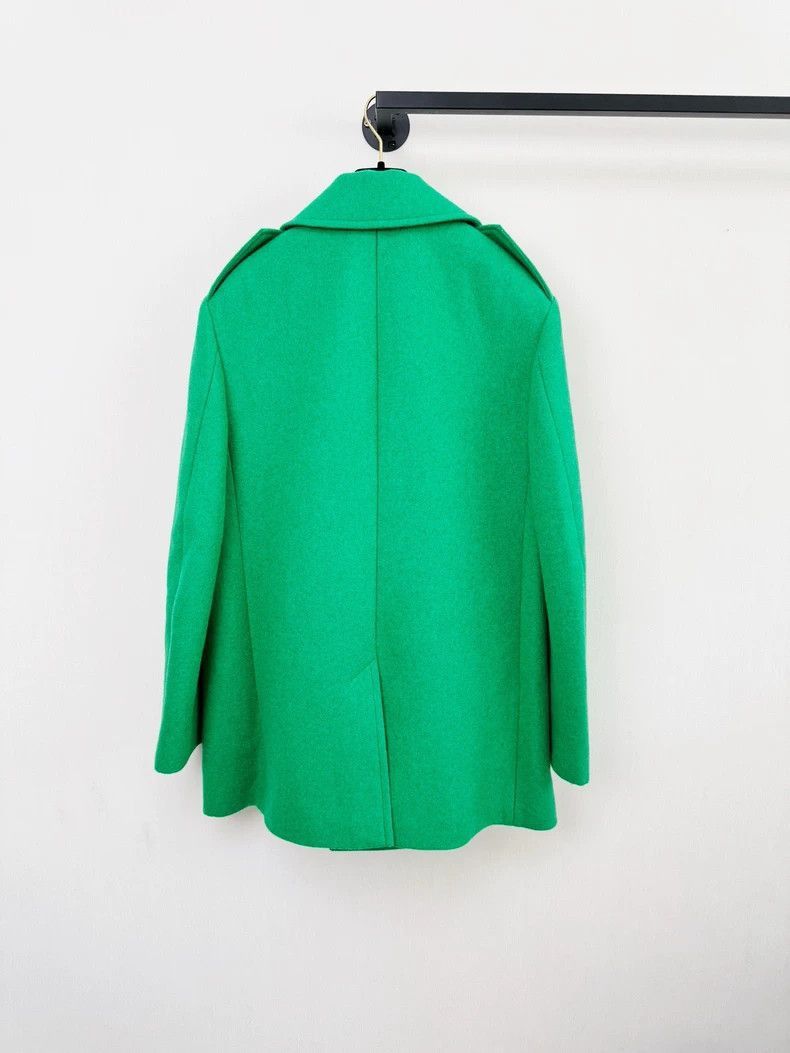 Gucci Gucci New Wool Coat Green Color-2505 Size L / US 10 / IT 46 - 6 Thumbnail