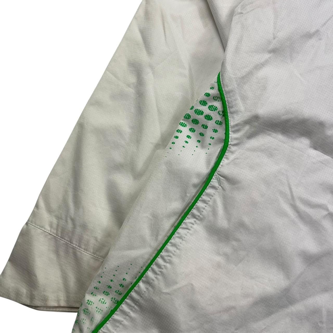 Nike Vintage 2000s Nike TN Track Jacket White & Green - Medium Size US M / EU 48-50 / 2 - 7 Thumbnail