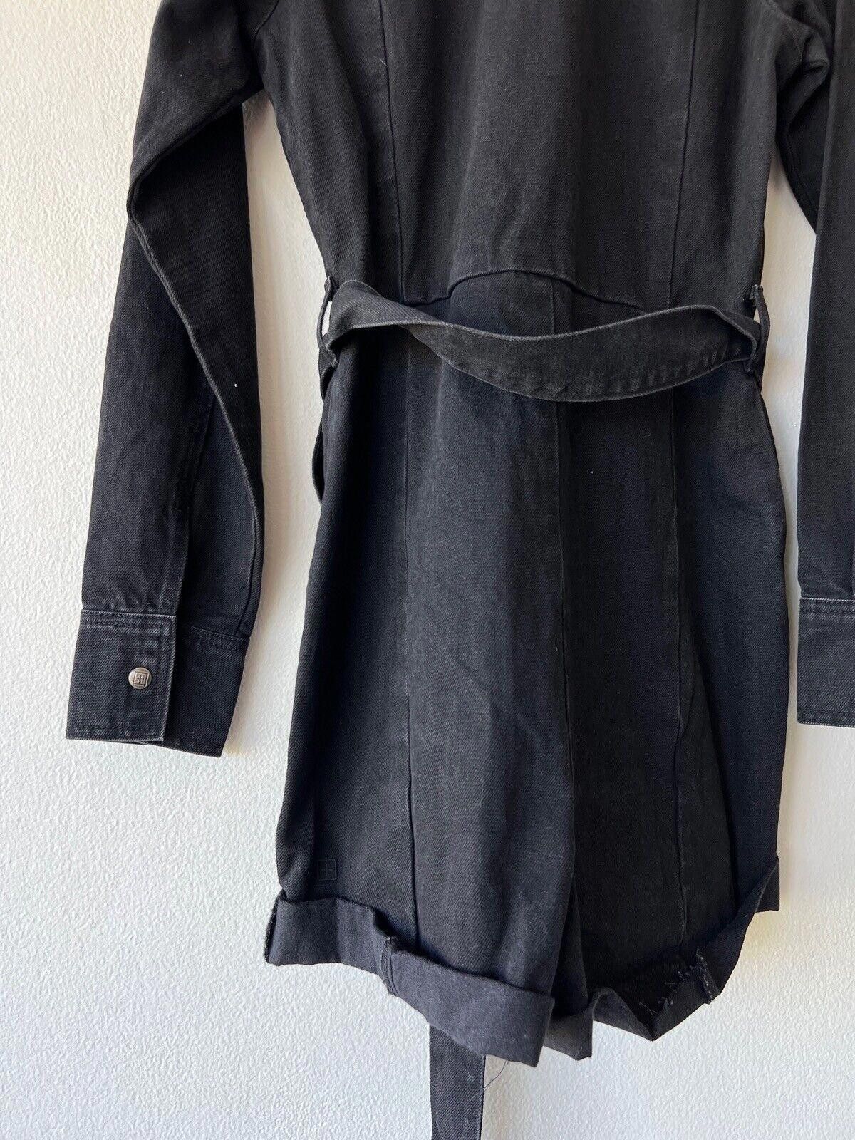 Ksubi new Ksubi dress playsuit overalls hazard top small s 8 black Size 28" / US 6 / IT 42 - 8 Thumbnail